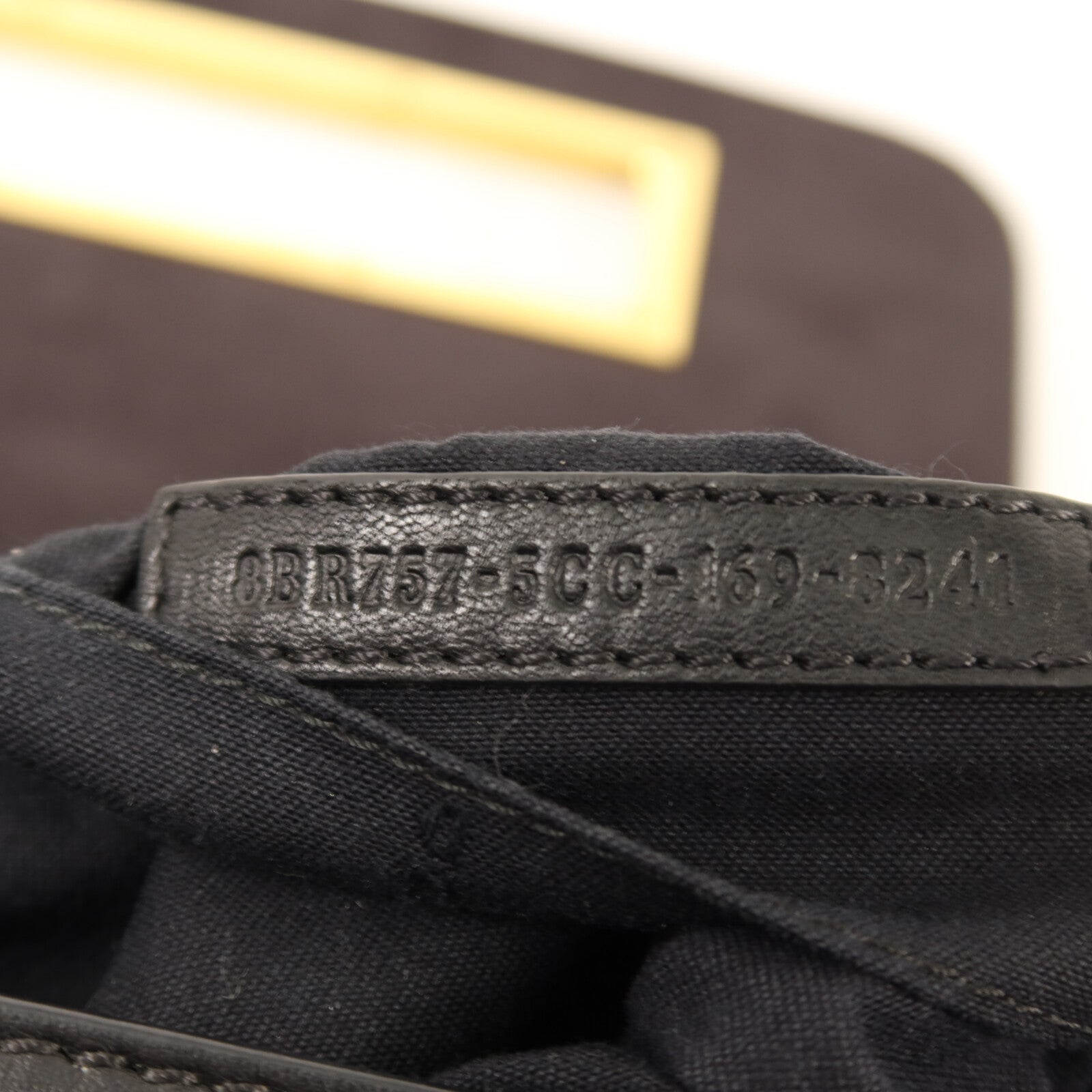 FENDI 牛皮皮革3 Baguette Squared鏈帶手挽肩背兩用袋