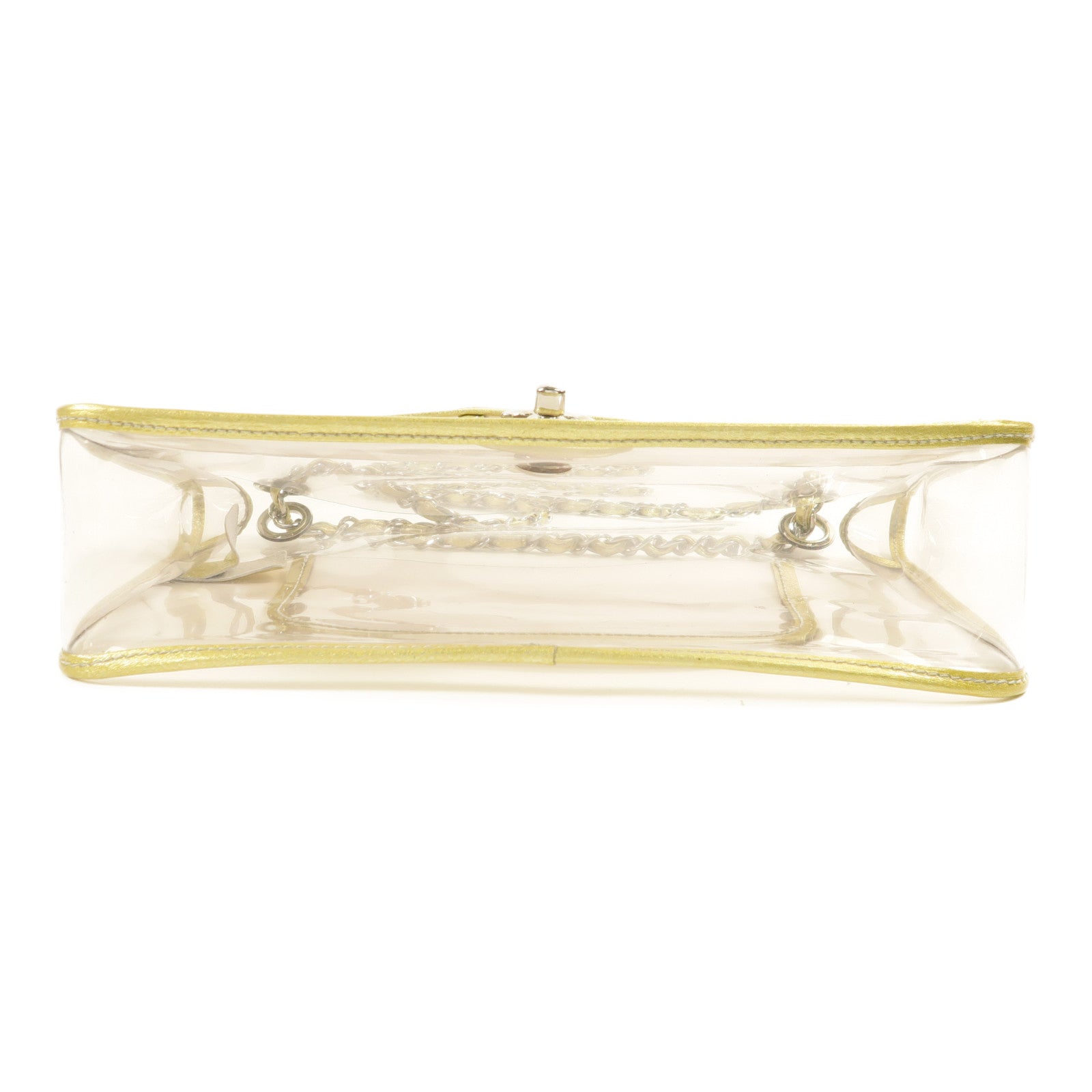 CHANEL PVC Chain Shoulder鏈帶肩背袋