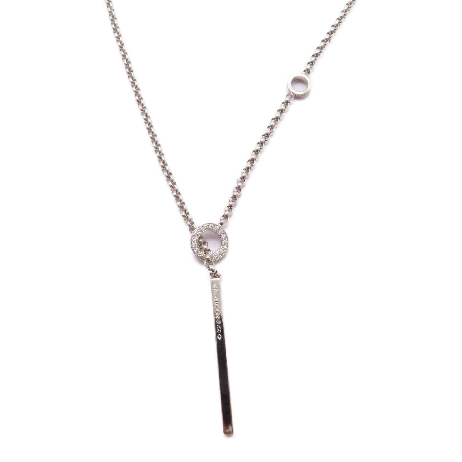 PIAGET 【激減優惠】18K白金Diamond Necklace鑽石項鍊