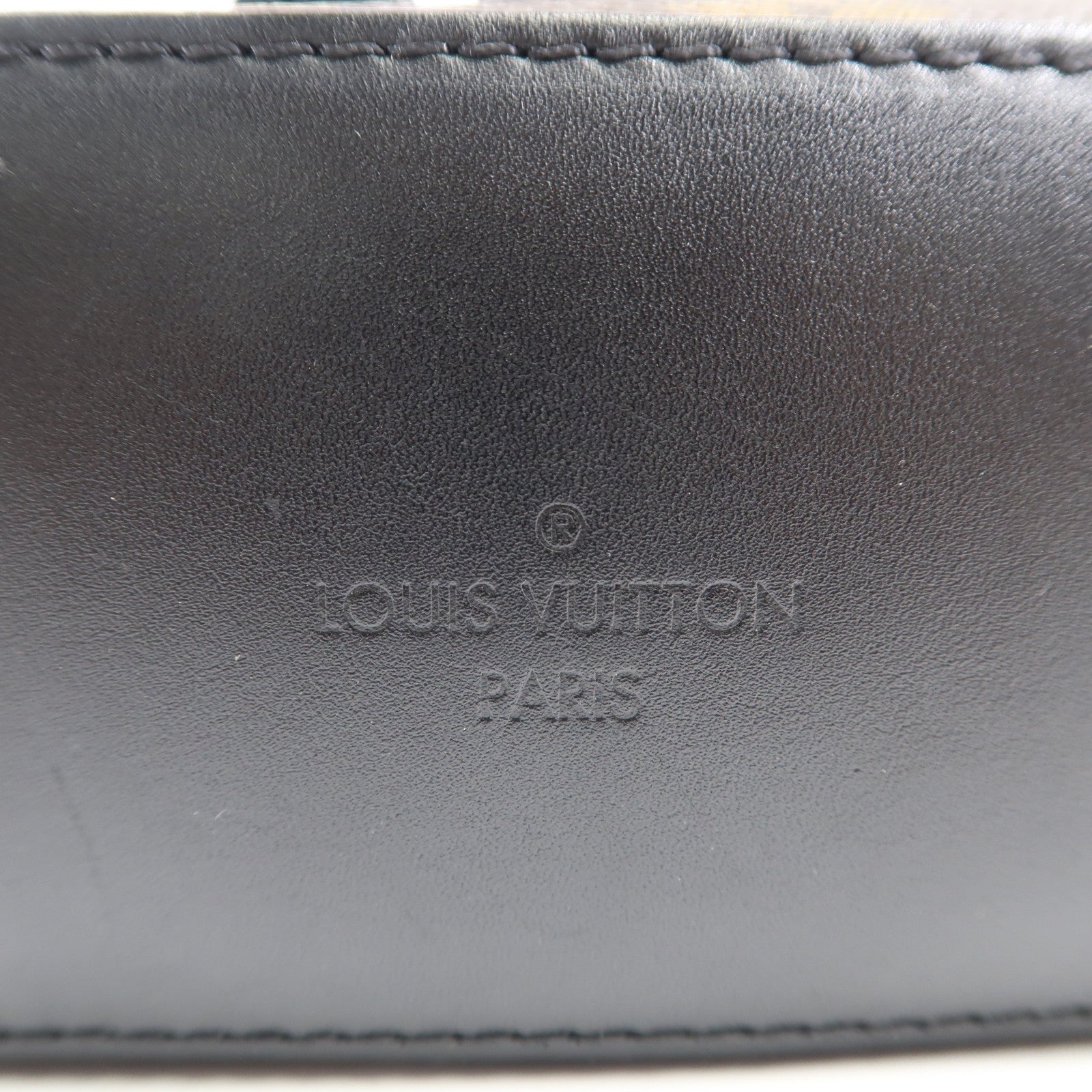 LOUIS VUITTON Monogram Saintonge金扣手挽袋棕色