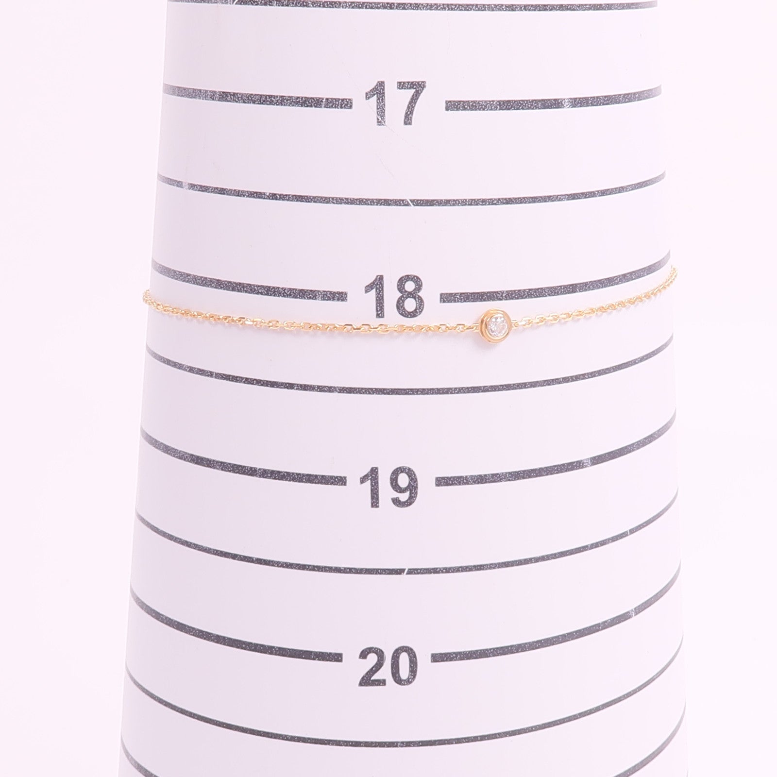 CARTIER 18K玫瑰金d'amour Mini Bracelet鑽石手鏈