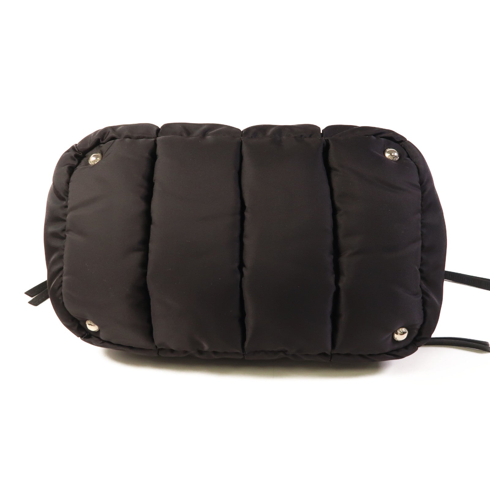 PRADA 尼龍2 Way Shoulder銀扣手挽肩背兩用袋
