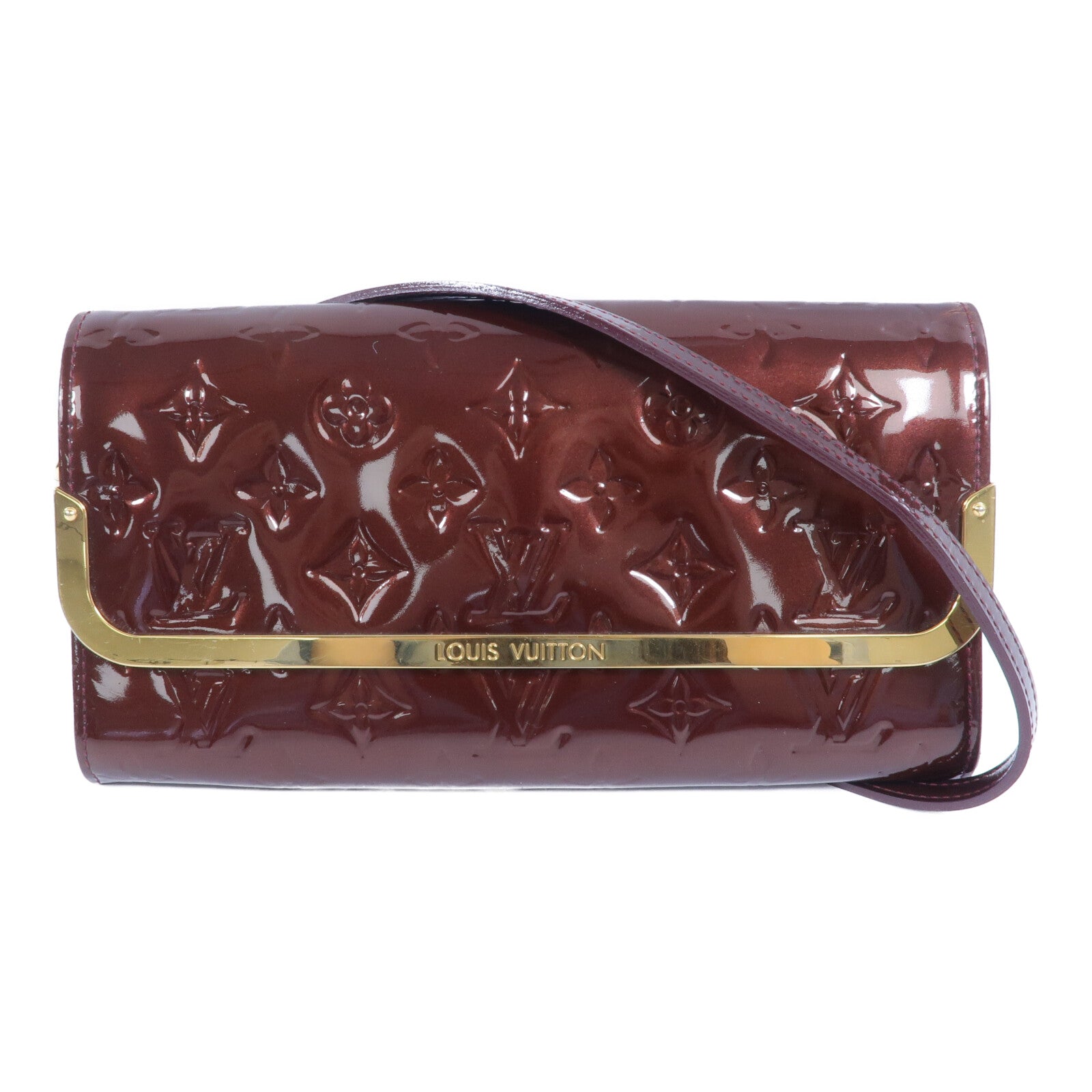 LOUIS VUITTON Monogram Vernis Rossmore MM肩背袋
