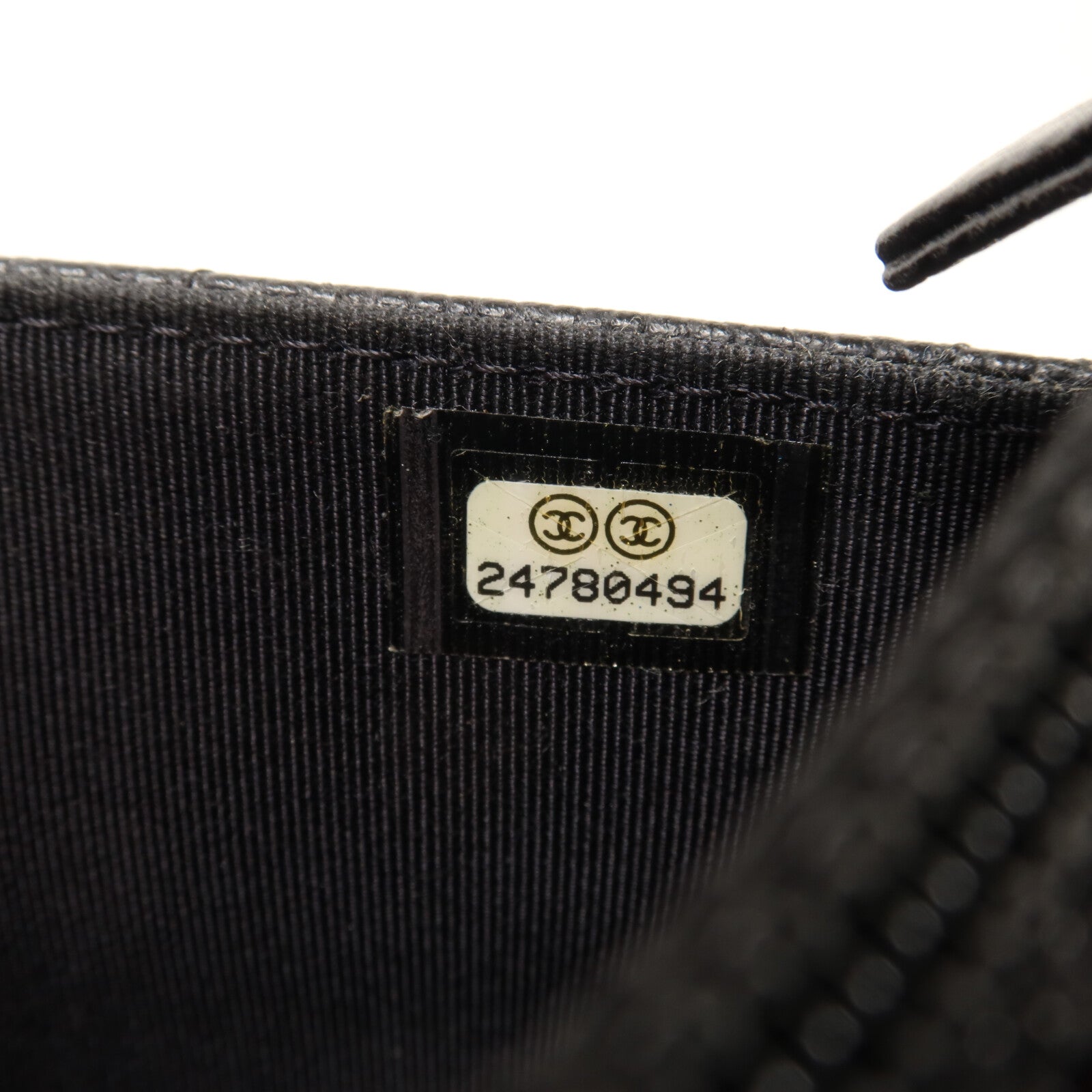 CHANEL 牛皮皮革WOC Wallet On Chain鏈帶肩背袋