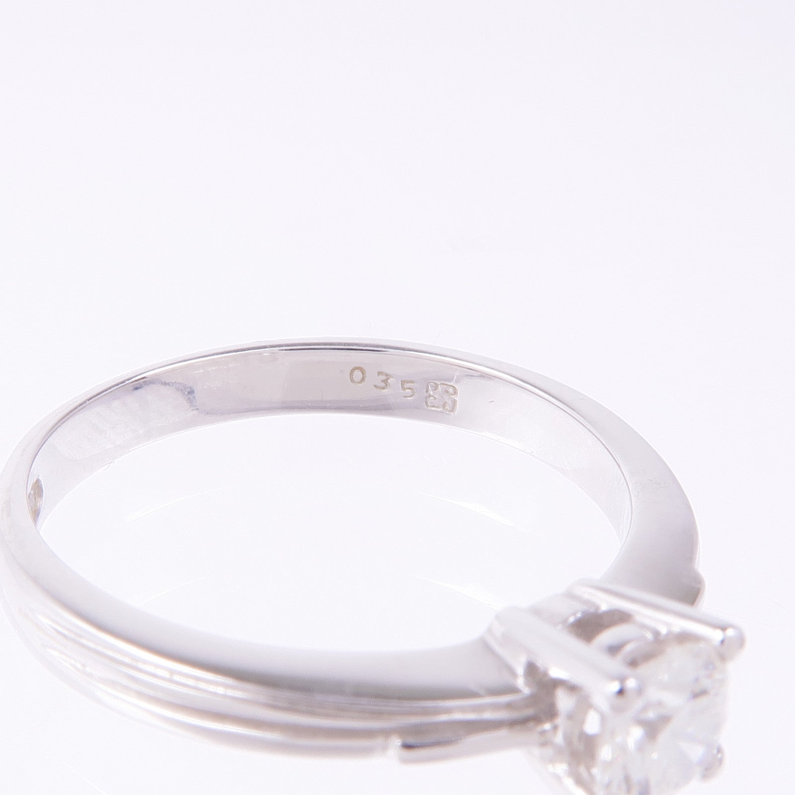 JEWELRY 【激減優惠】18K白金Diamond Ring鑽石戒指US#6.5