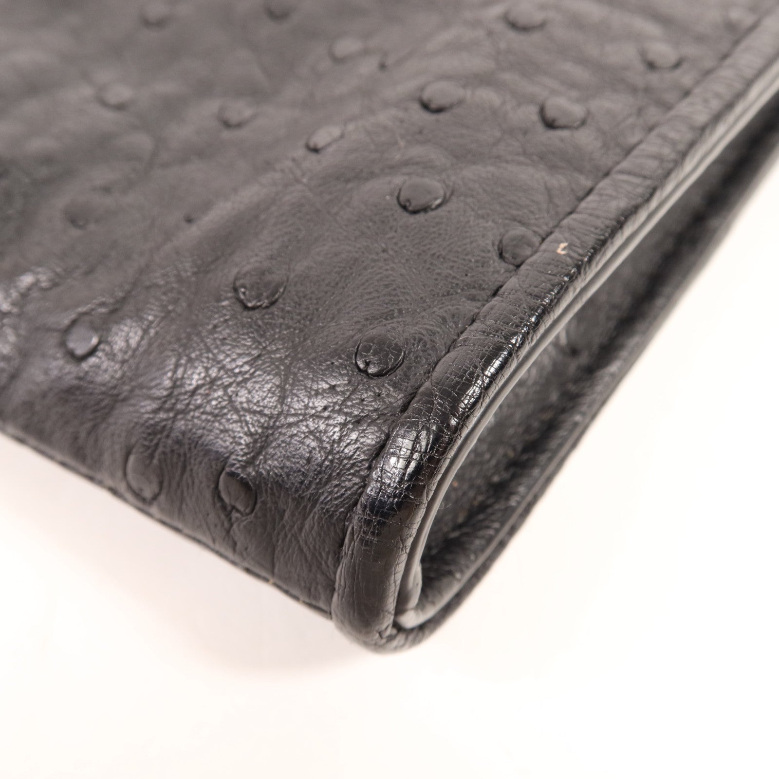 BOTTEGA VENETA 鴕鳥皮革Clutch手拿包