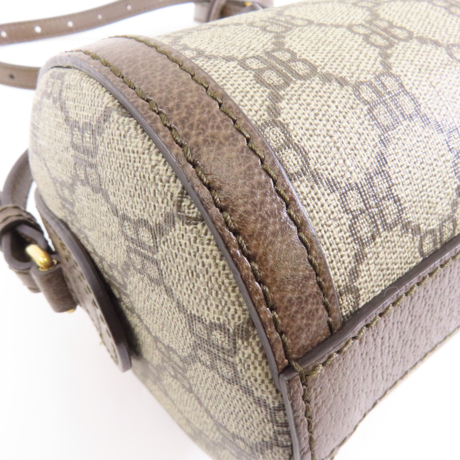BALENCIAGA 塗層帆布The Hacker Project 2 Way Shoulder金扣手挽肩背兩用袋啡色