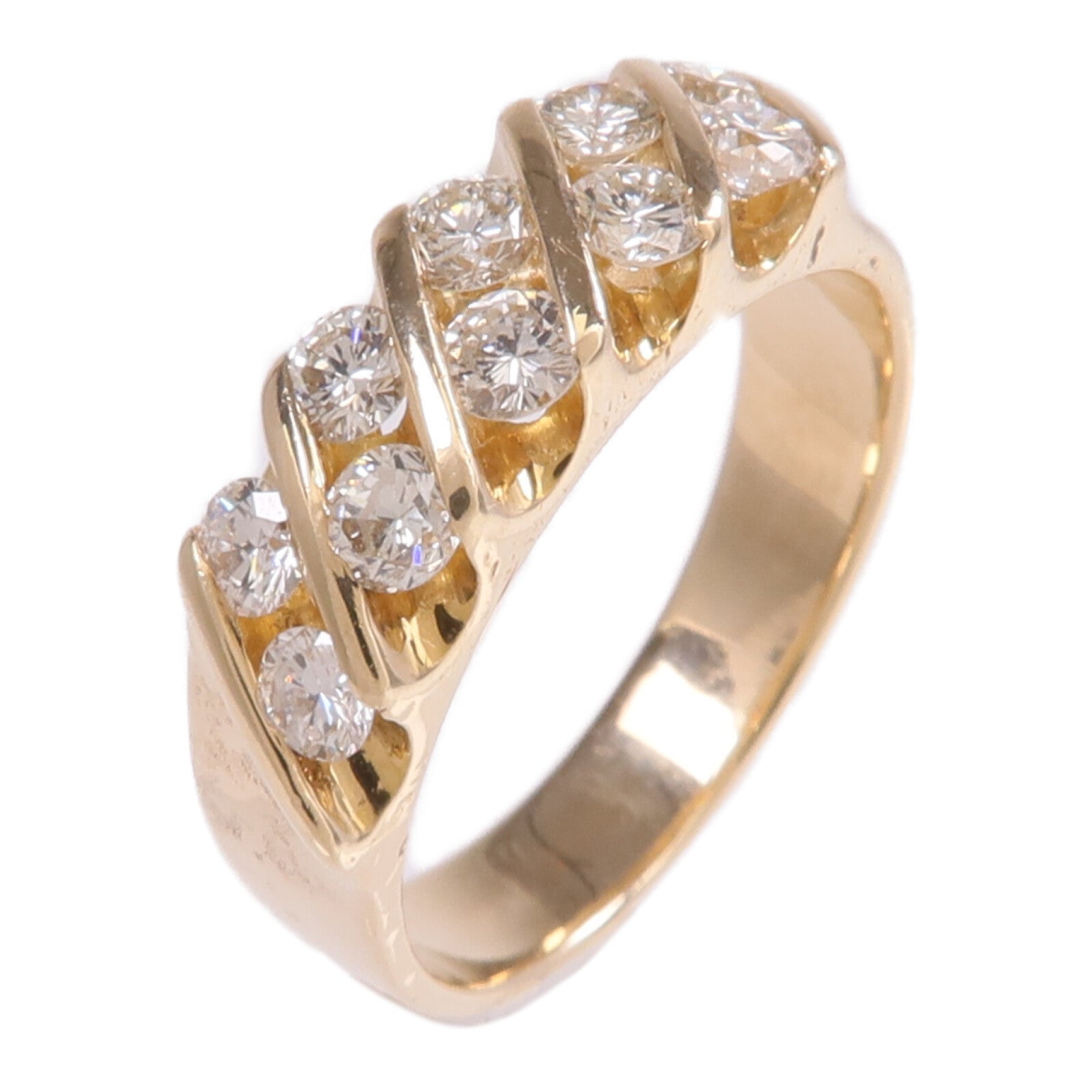 JEWELRY 18K黃金Diamond Ring鑽石戒指US#6.75