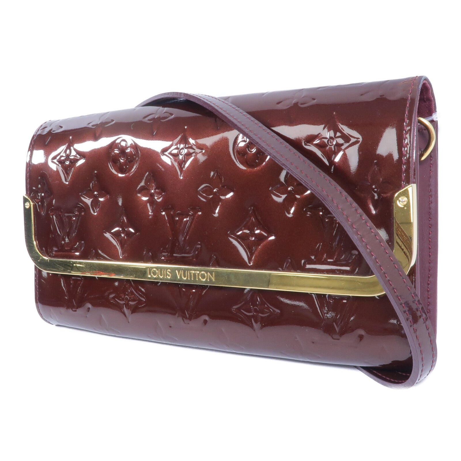 LOUIS VUITTON Monogram Vernis Rossmore MM肩背袋