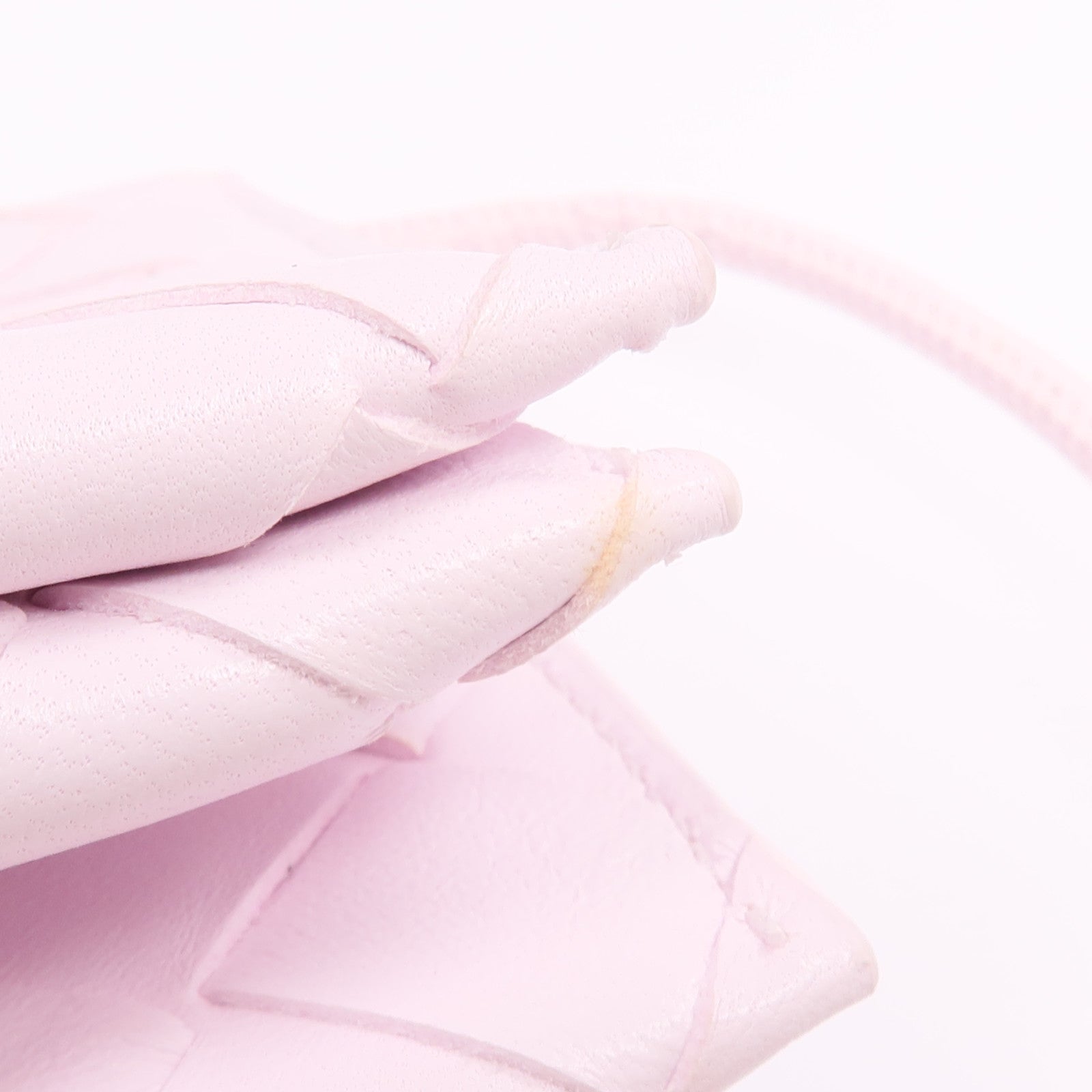 BOTTEGA VENETA 羊皮皮革Card Case with strap金扣卡片套