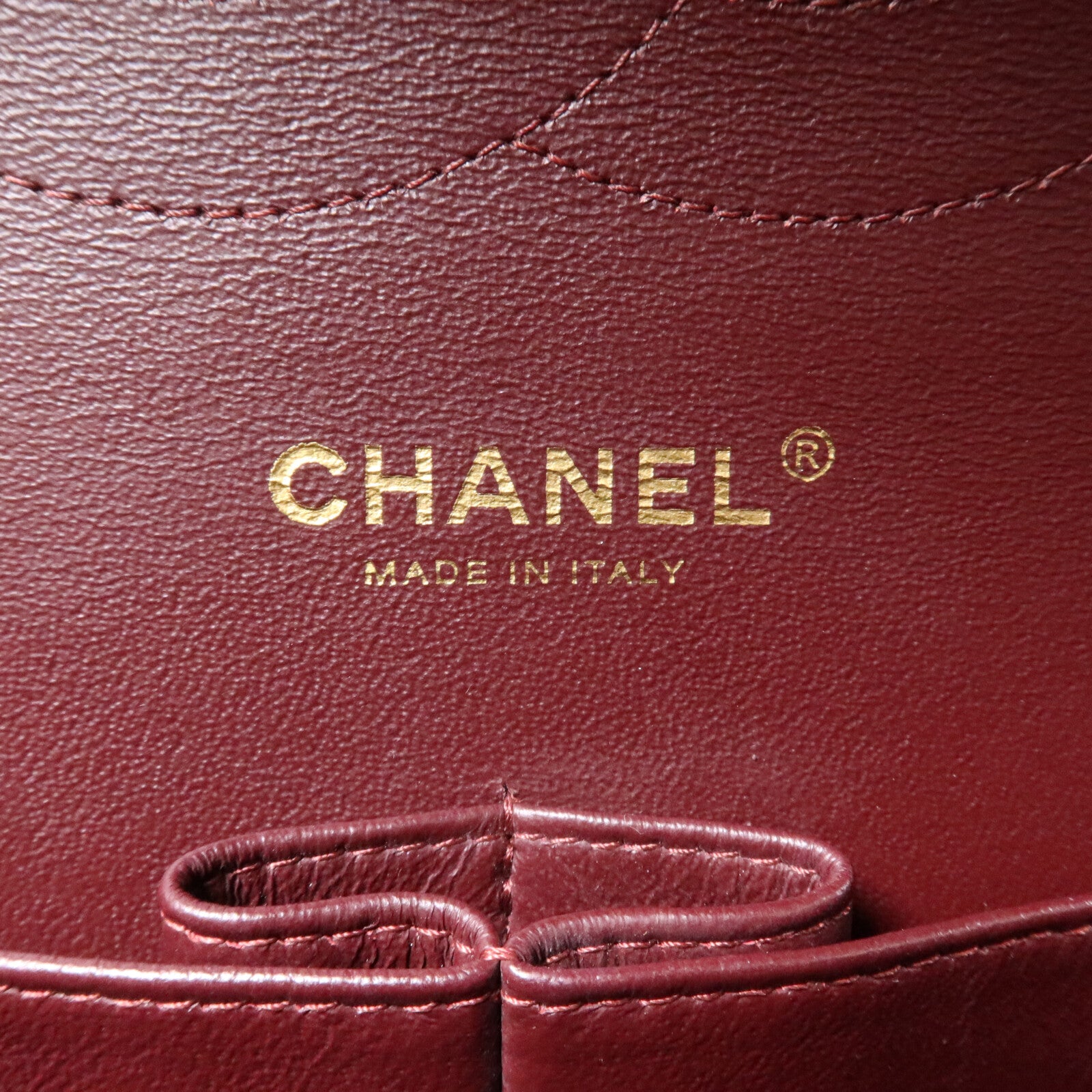 CHANEL 羊皮皮革Large Classic鏈帶肩背袋