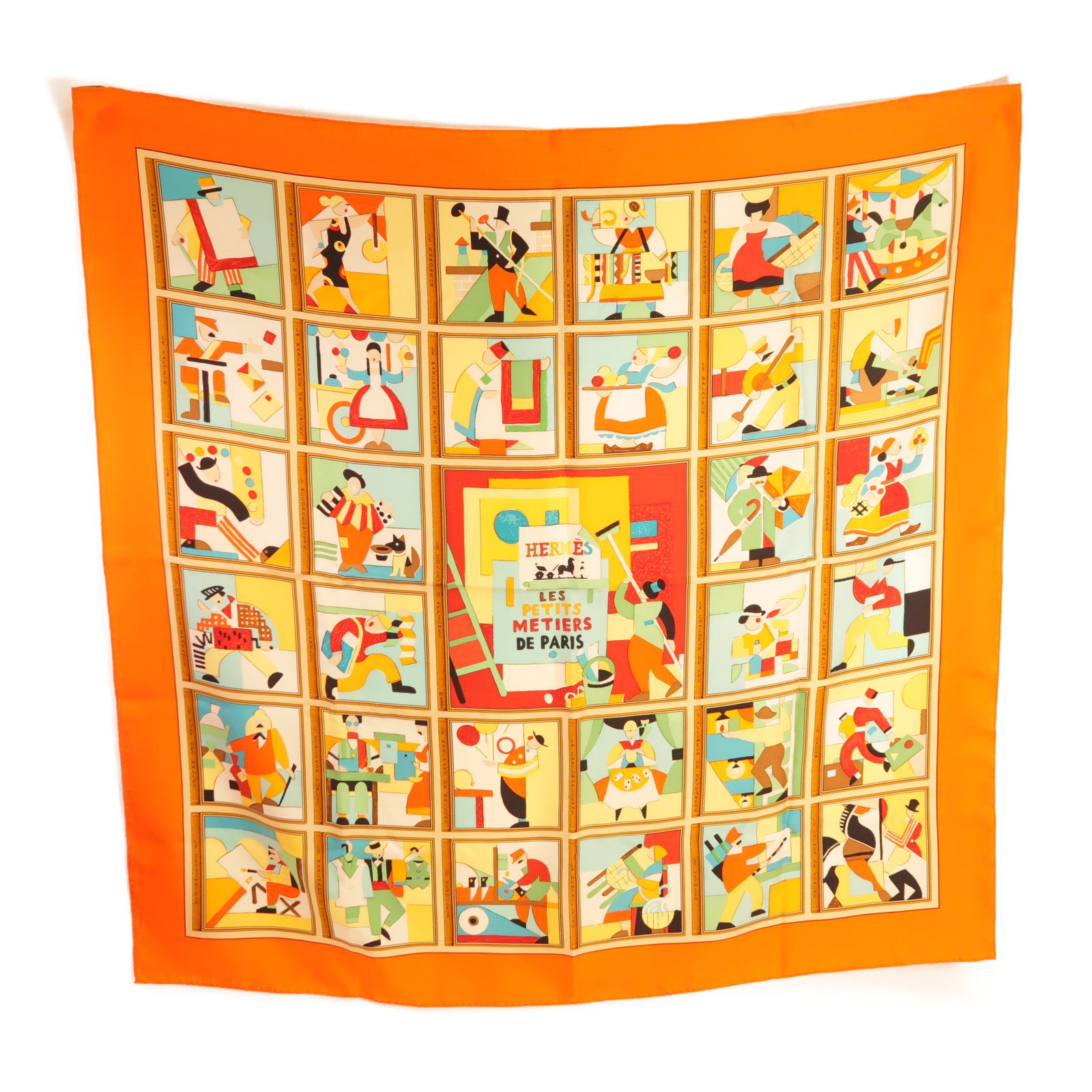 HERMES 絲質Scarf 90X90絲巾