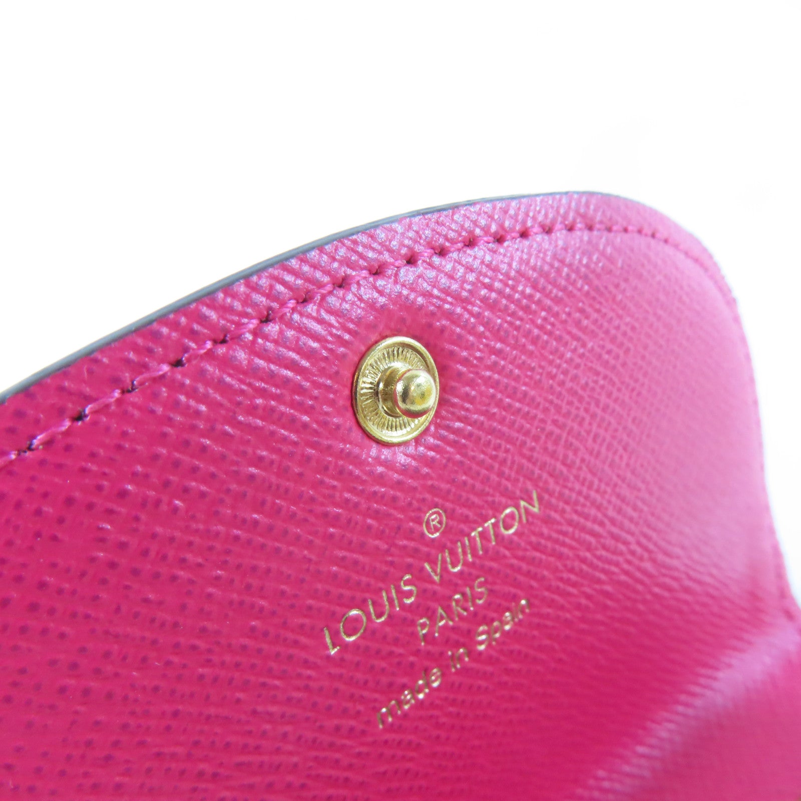 LOUIS VUITTON Monogram Rosalie Coin Purse金扣零錢包啡色