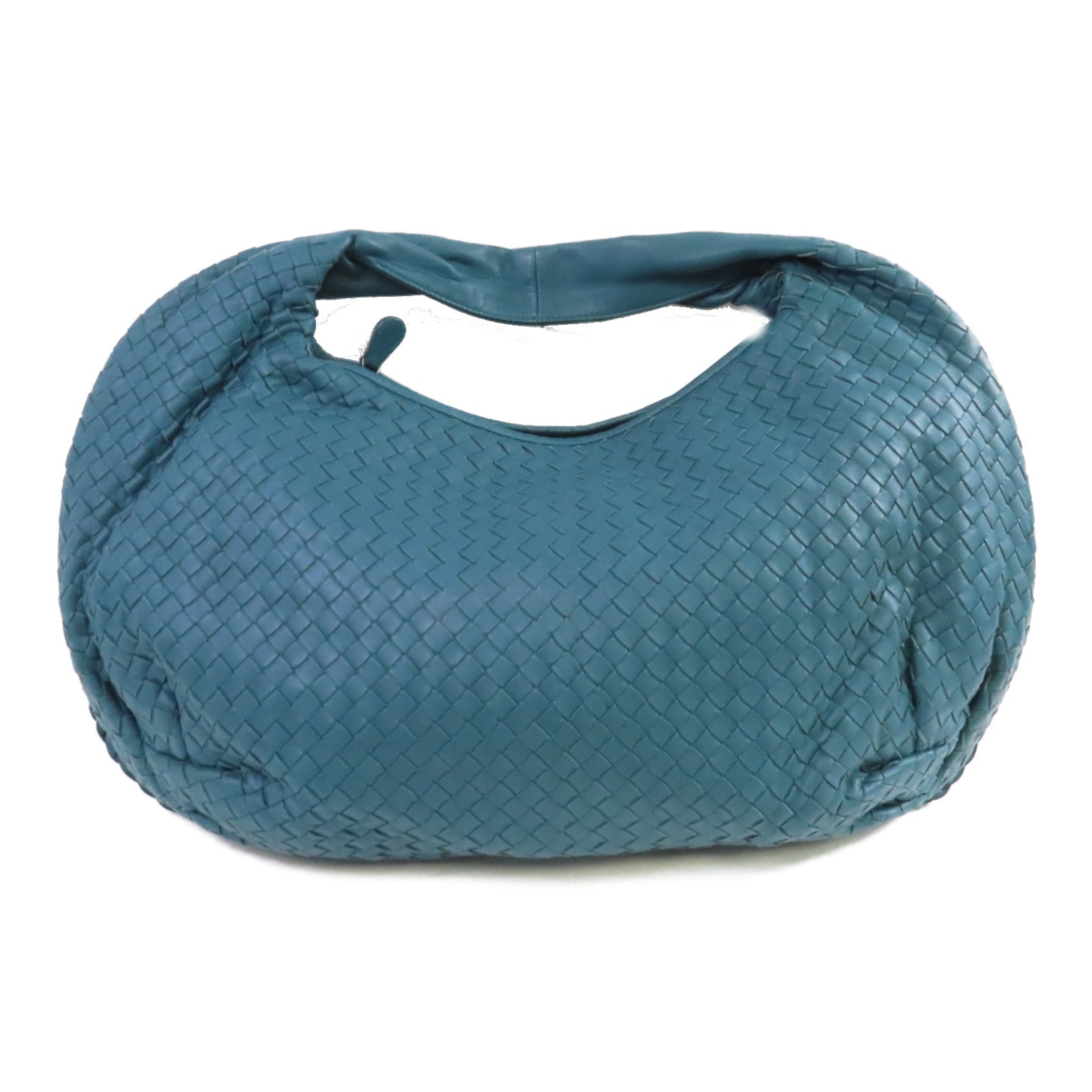 BOTTEGA VENETA 織紋皮革Intrecciato Shoulder Bag肩背袋綠色