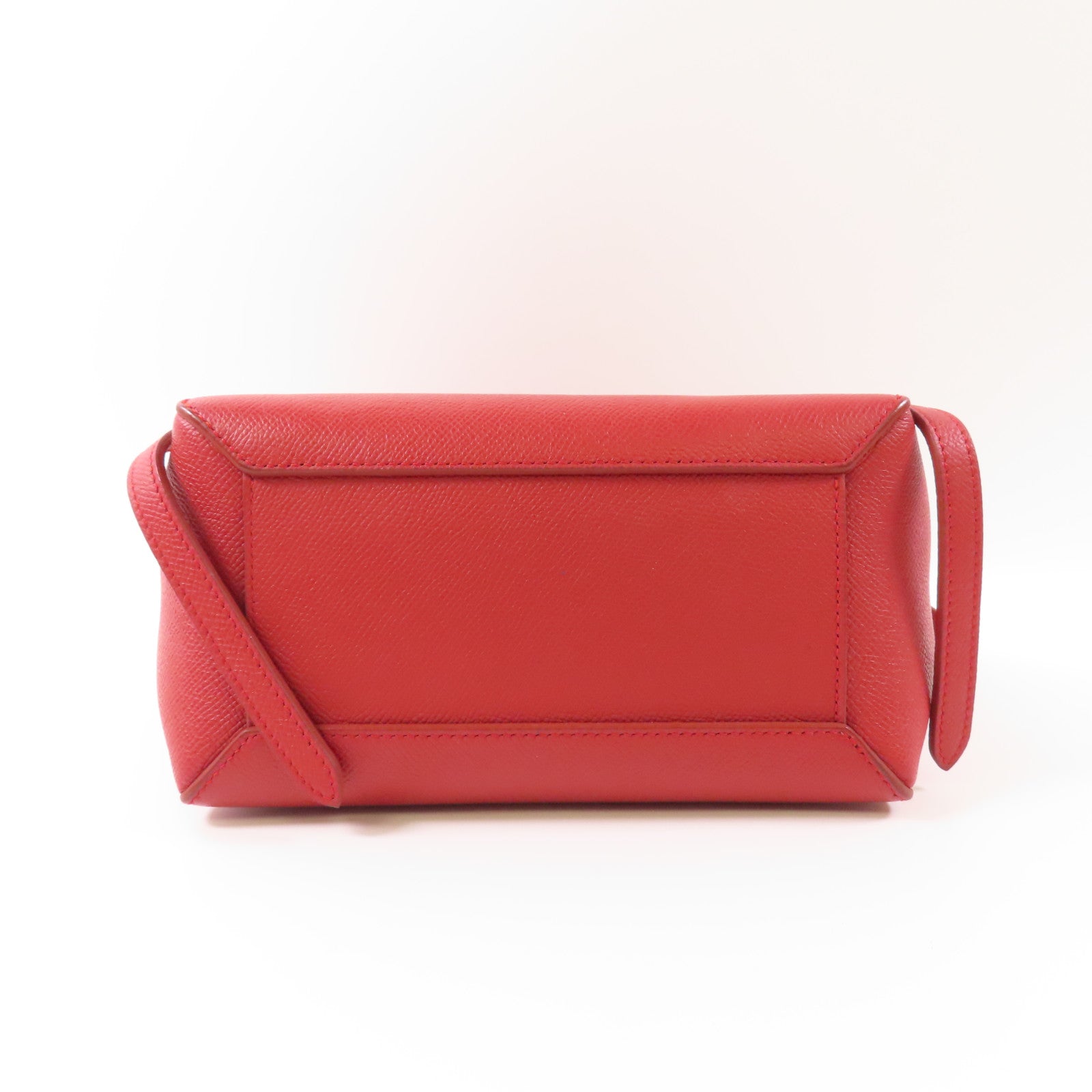 CELINE 牛皮皮革Belt Bag銀扣手挽肩背兩用袋