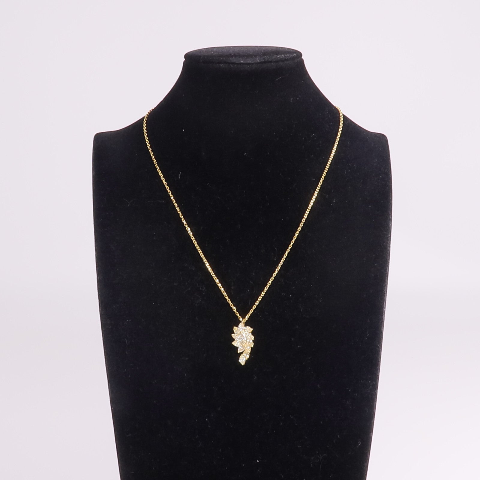 JEWELRY 18K黃金Diamond Necklace鑽石項鍊