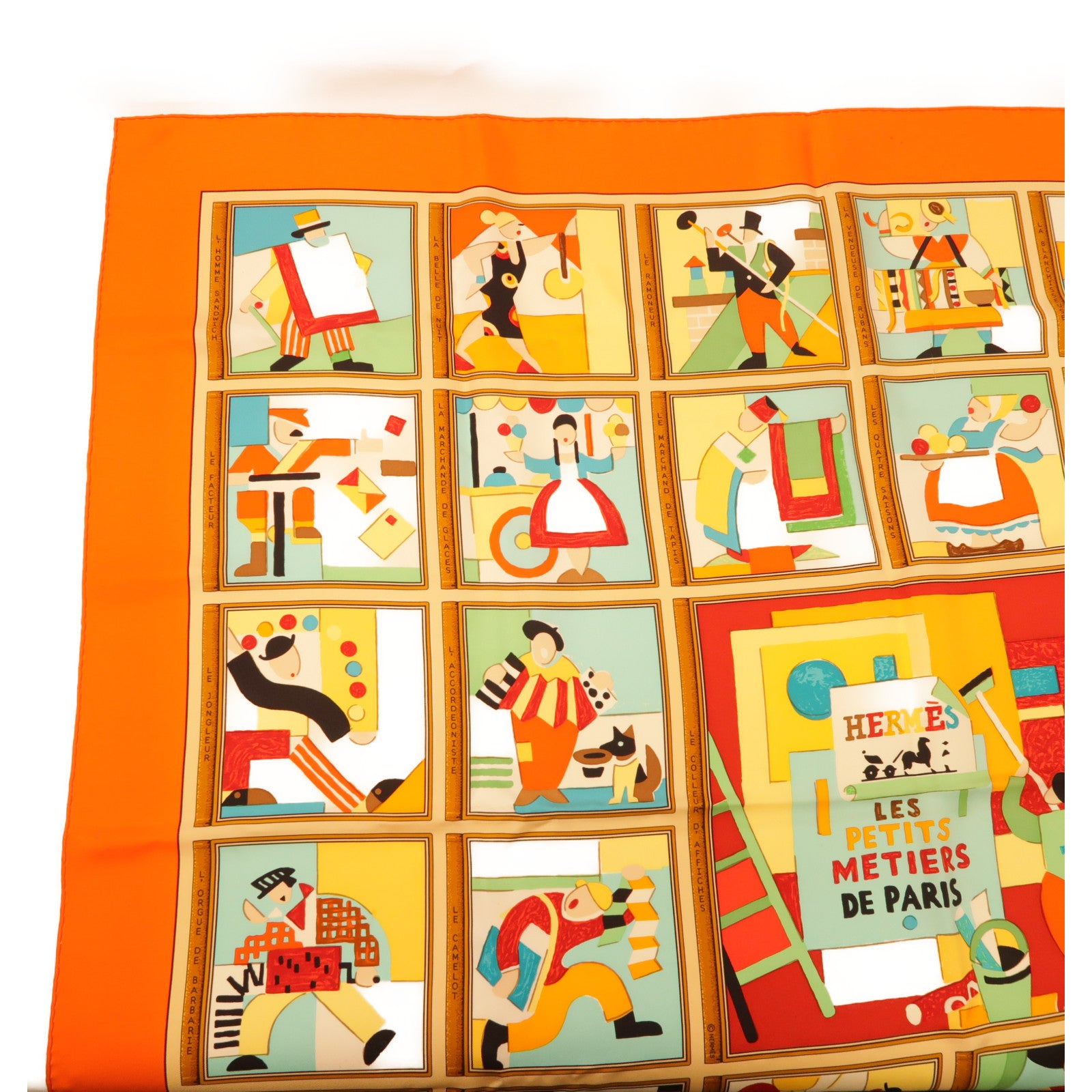 HERMES 絲質Scarf 90X90絲巾