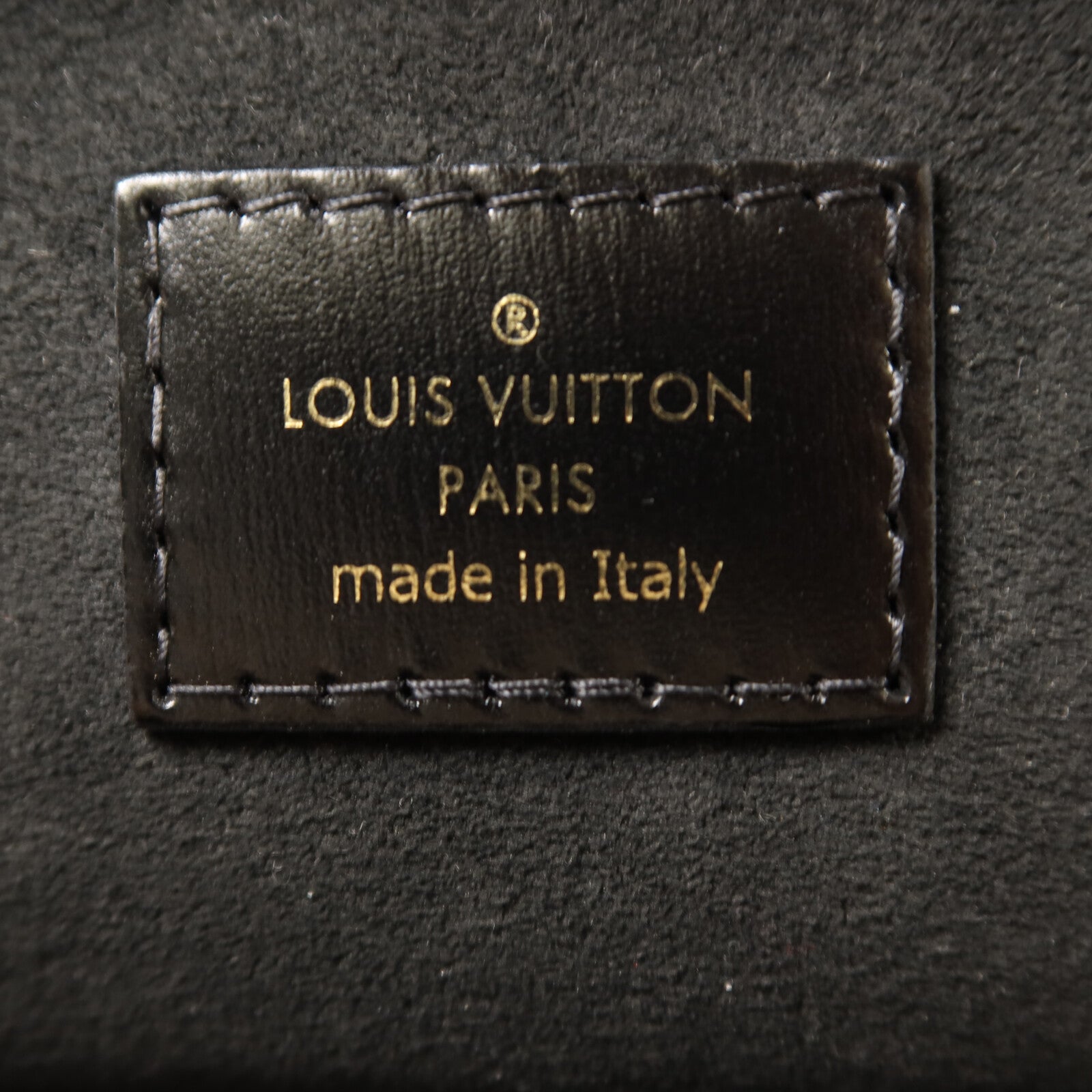 LOUIS VUITTON Monogram Reverse Vanity PM金扣鏈帶手挽肩背兩用袋