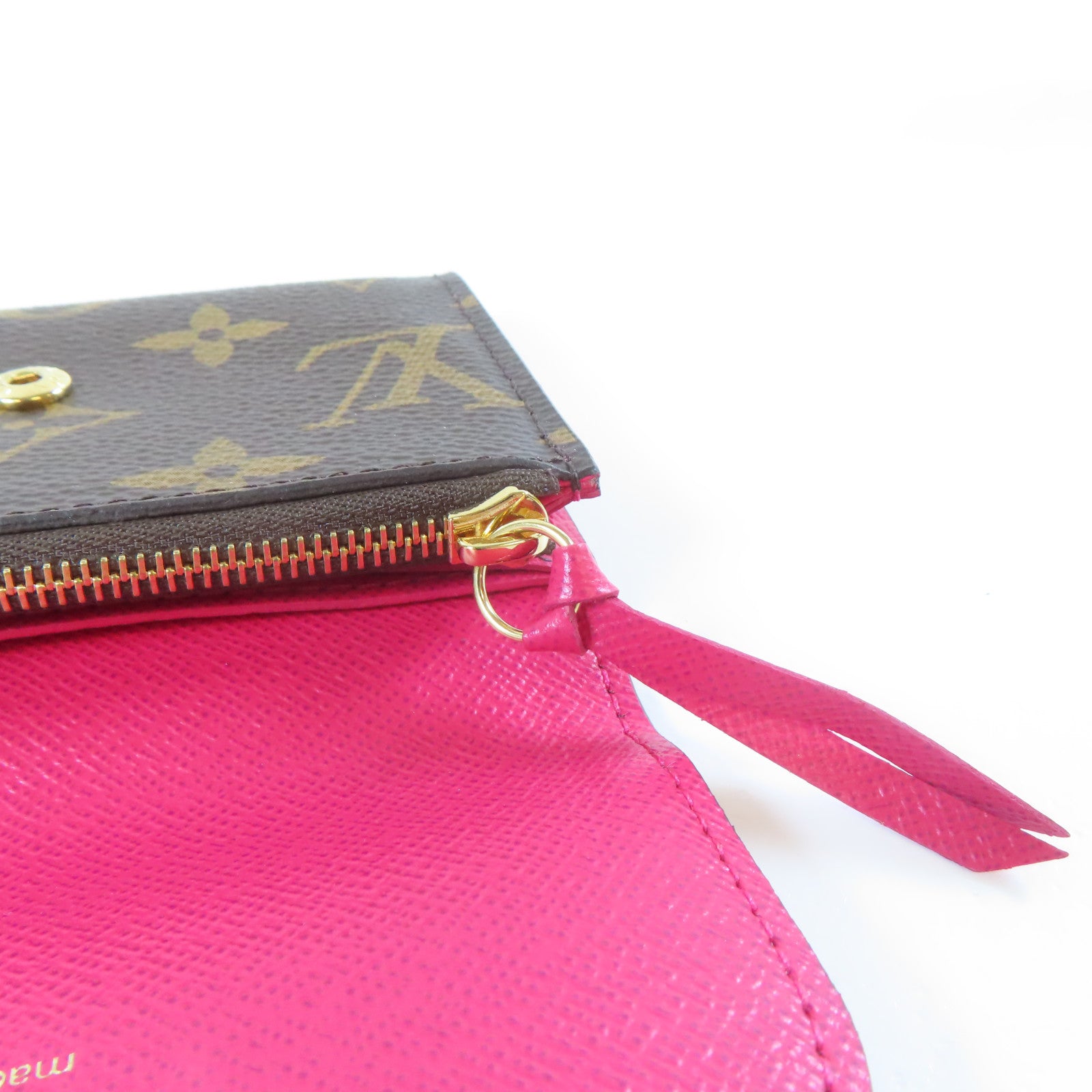 LOUIS VUITTON Monogram Rosalie Coin Purse金扣零錢包啡色