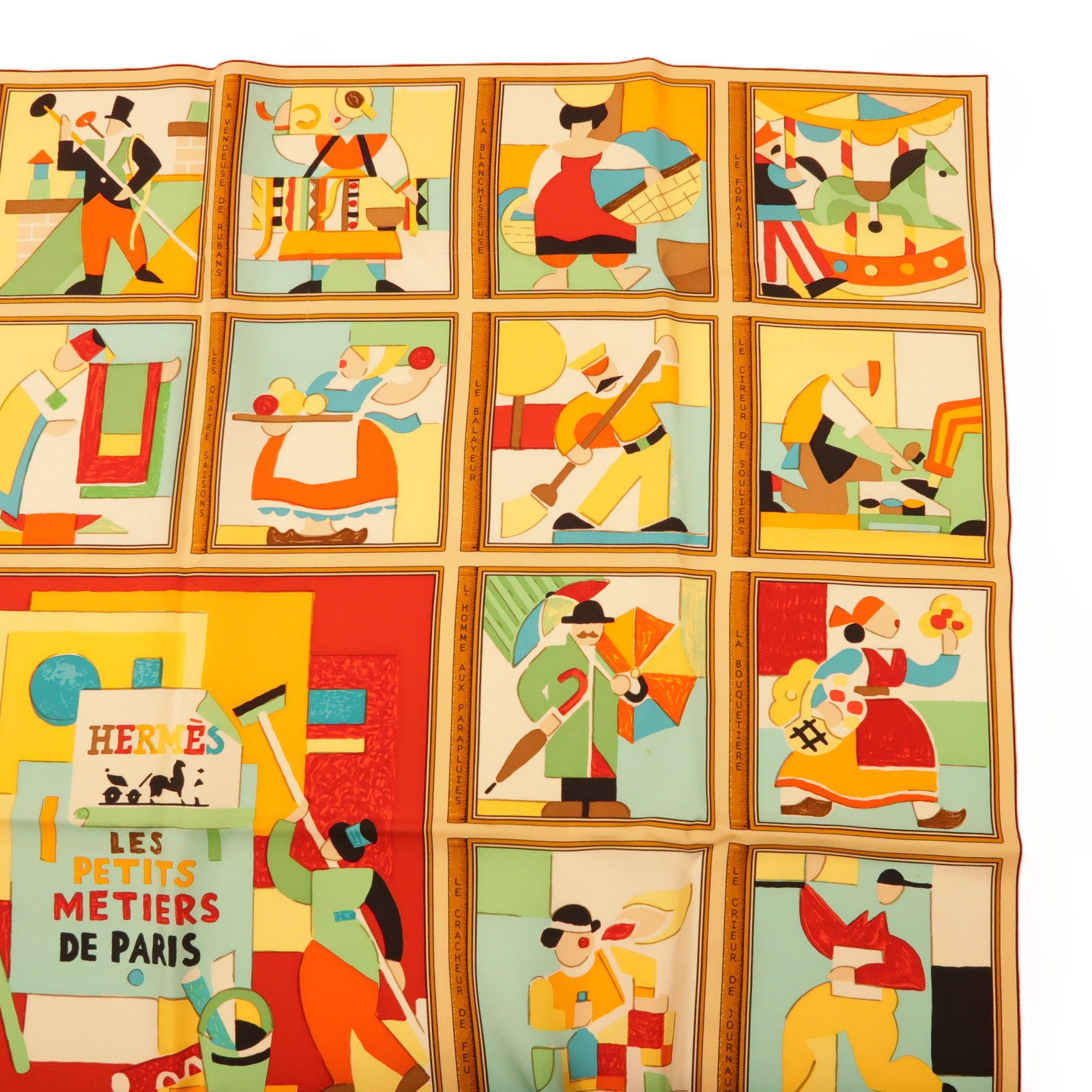 HERMES 絲質Scarf 90X90絲巾