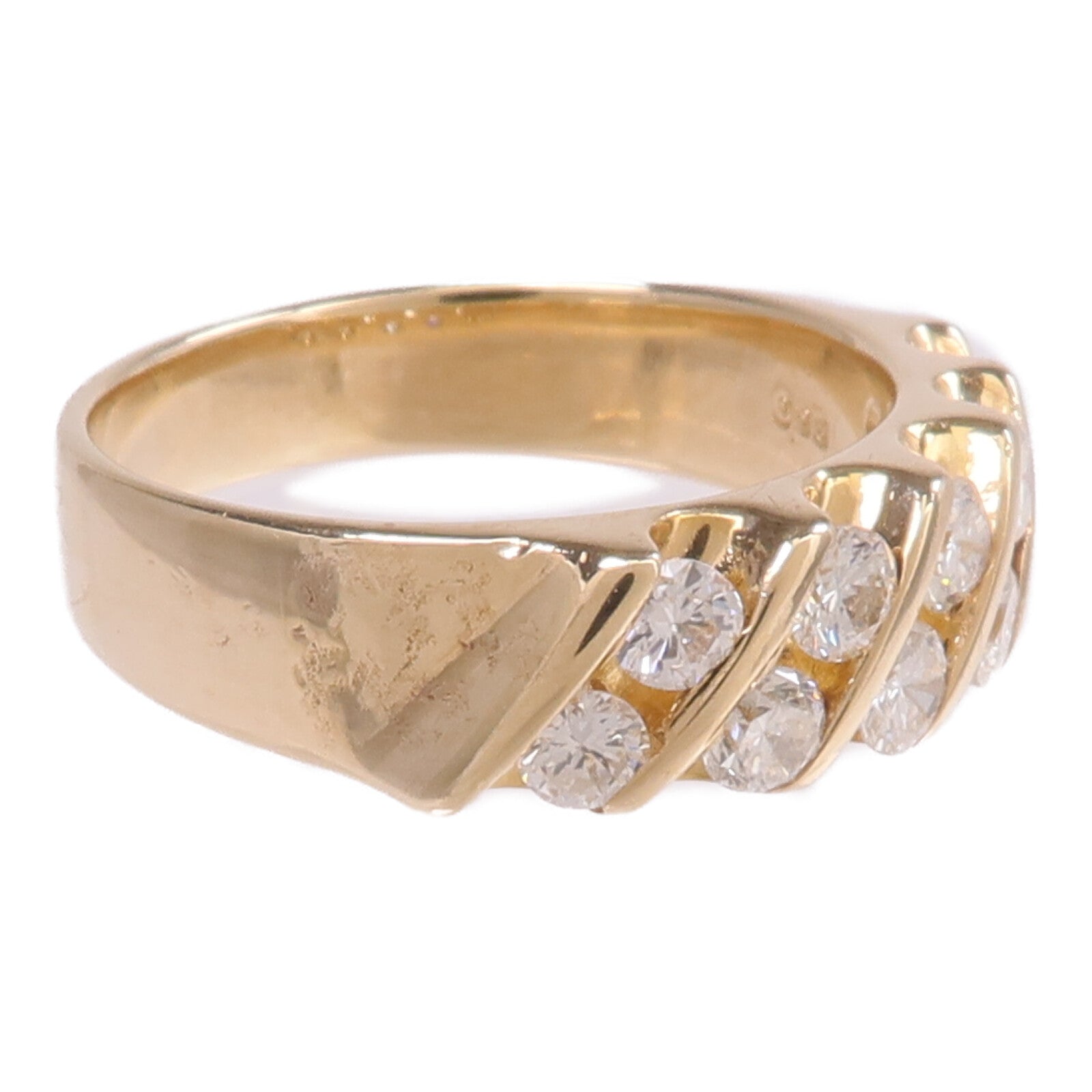 JEWELRY 18K黃金Diamond Ring鑽石戒指US#6.75