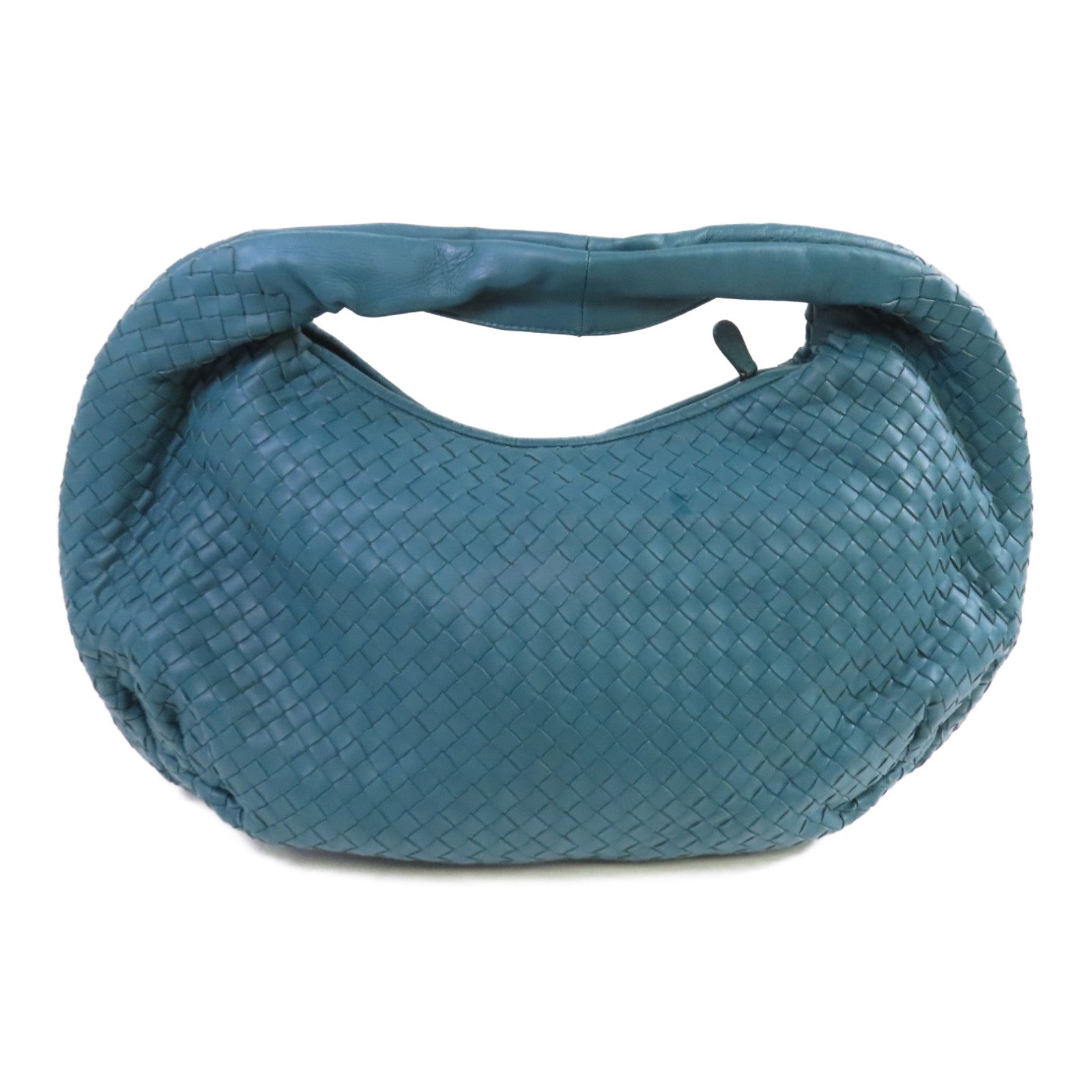 BOTTEGA VENETA 織紋皮革Intrecciato Shoulder Bag肩背袋綠色