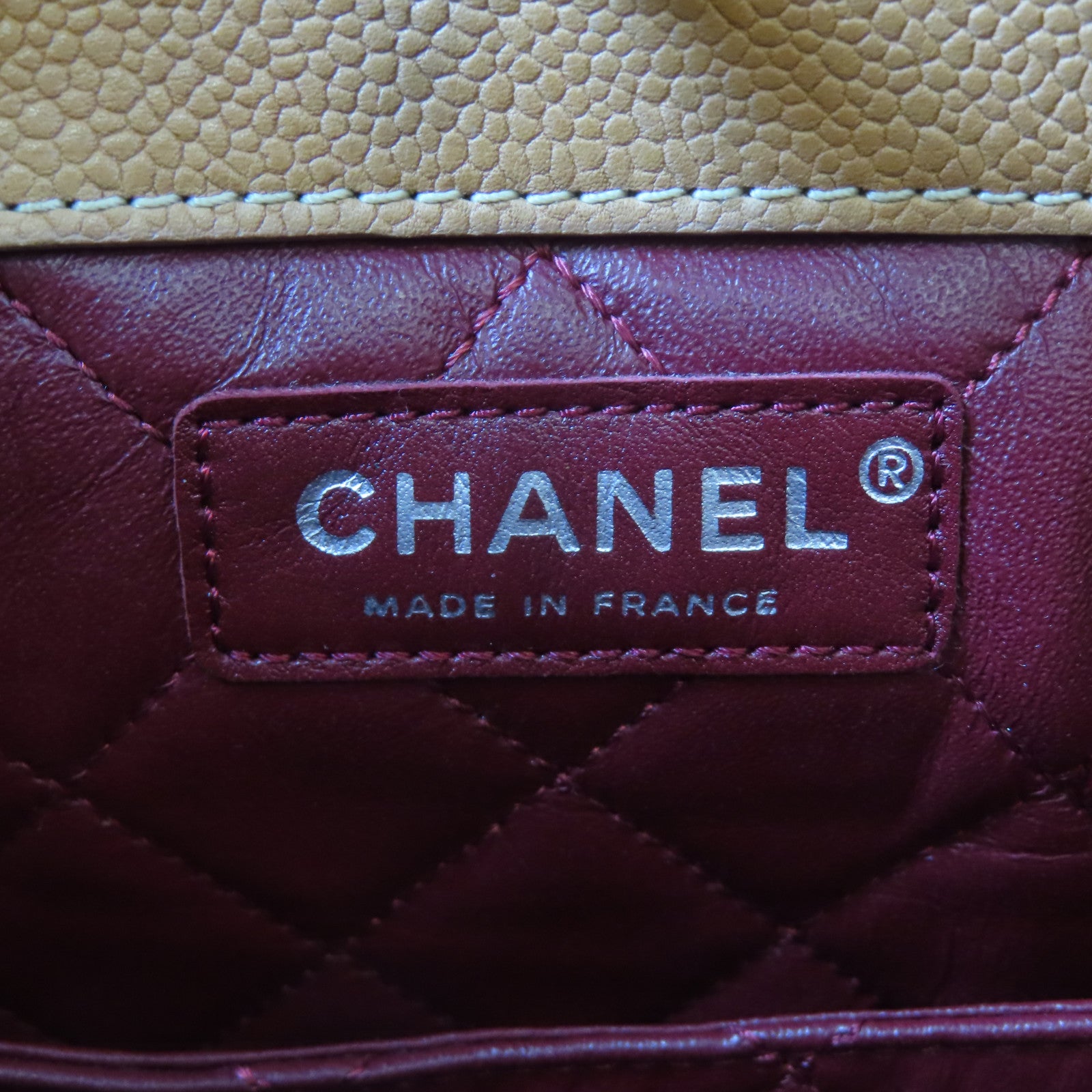 CHANEL 【激減優惠】菱格牛皮皮革2 Way Shoulder Bag手挽肩背兩用袋啡色