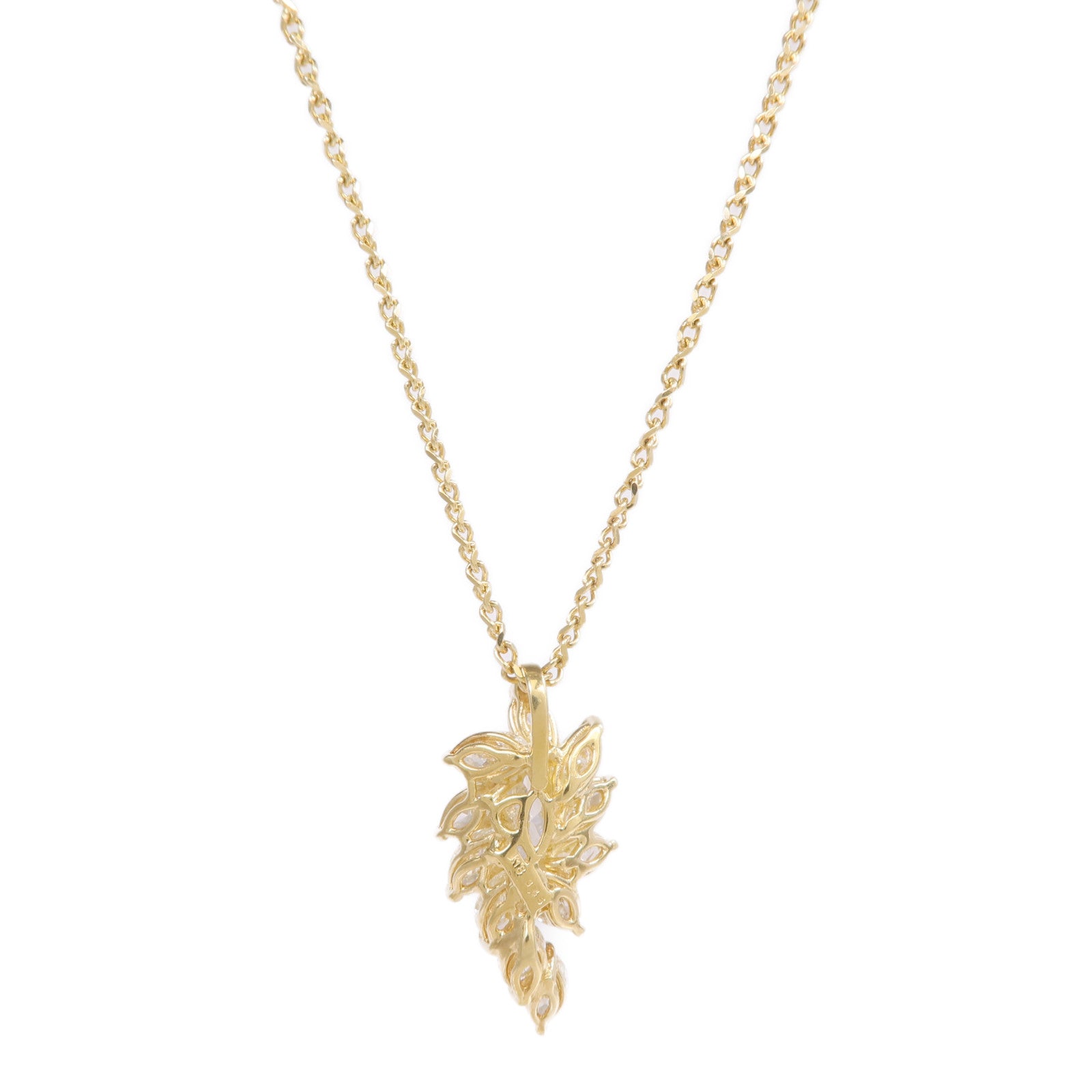 JEWELRY 【激減優惠】18K黃金Diamond Necklace鑽石項鍊