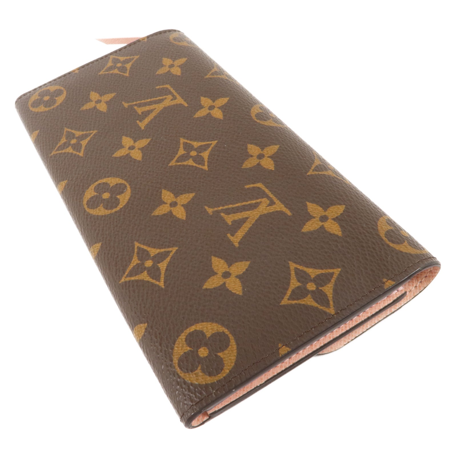 LOUIS VUITTON Monogram Emilie金扣長錢包