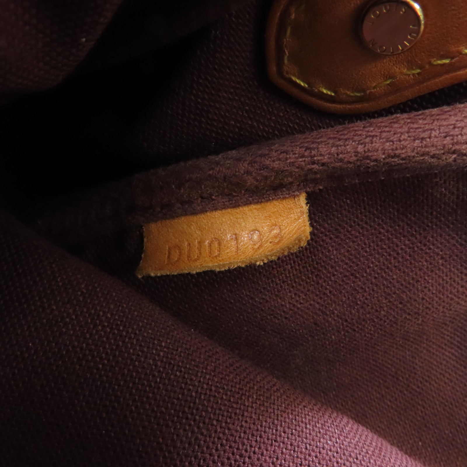 LOUIS VUITTON Monogram Favorite MM金扣手挽肩背兩用袋啡色