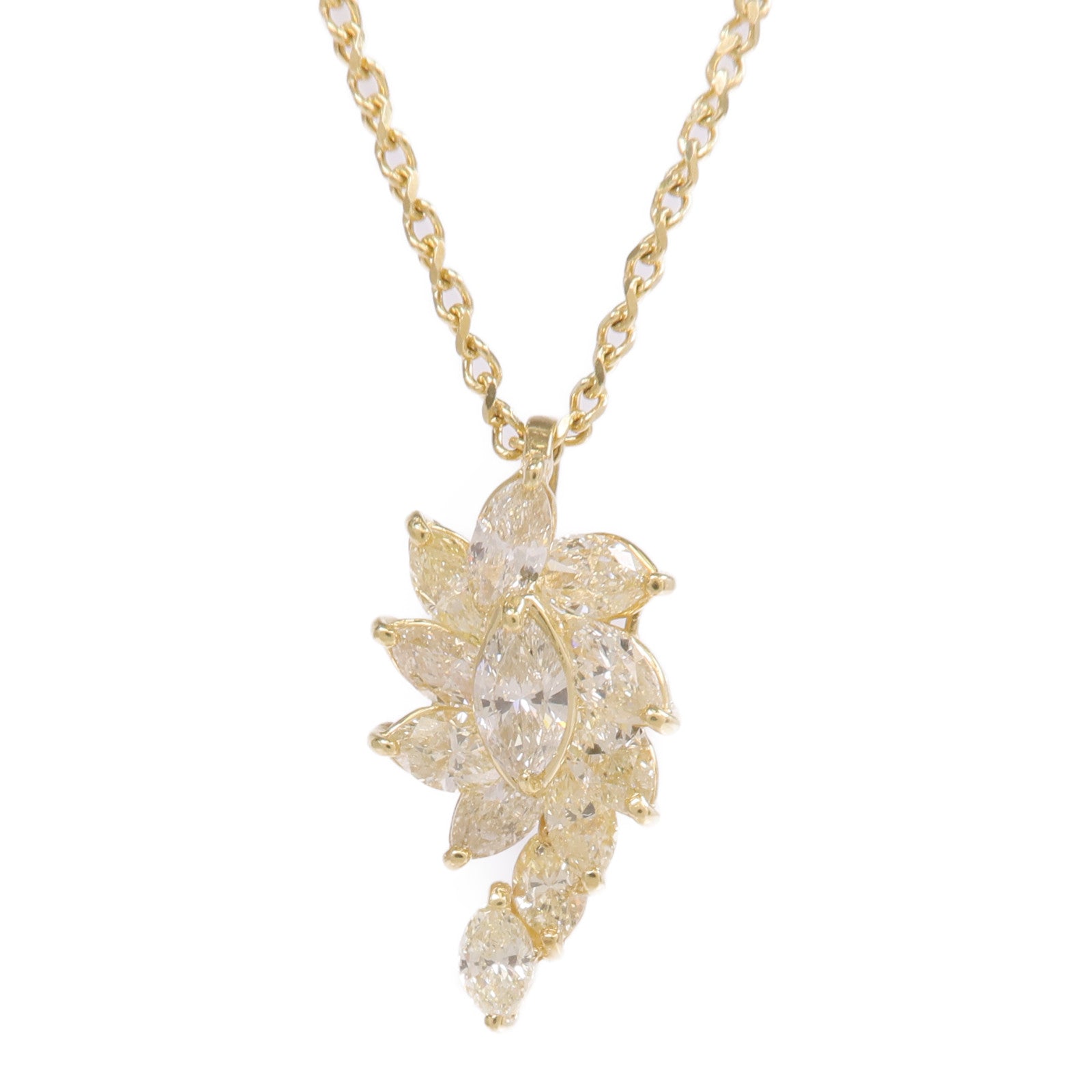 JEWELRY 18K黃金Diamond Necklace鑽石項鍊
