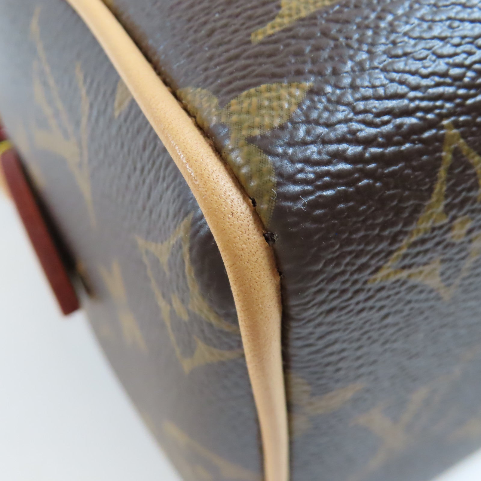 LOUIS VUITTON Monogram Speedy Bandouliere 20金扣手挽肩背兩用袋棕色