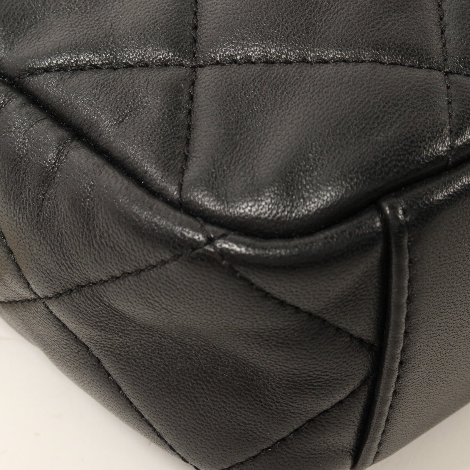CHANEL 牛皮皮革Camera Bag鏈帶肩背袋