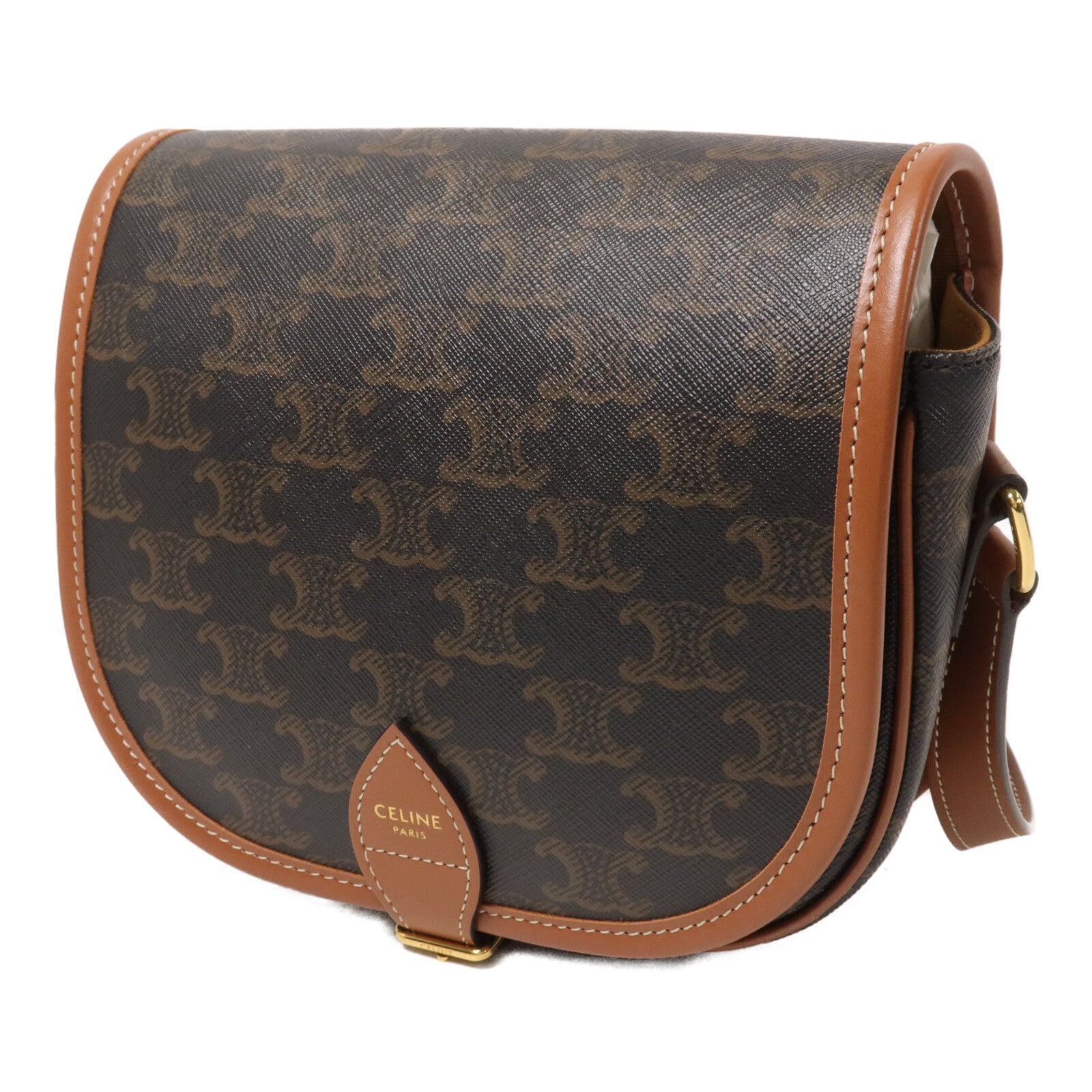 CELINE 塗層帆布Folco Medium肩背袋