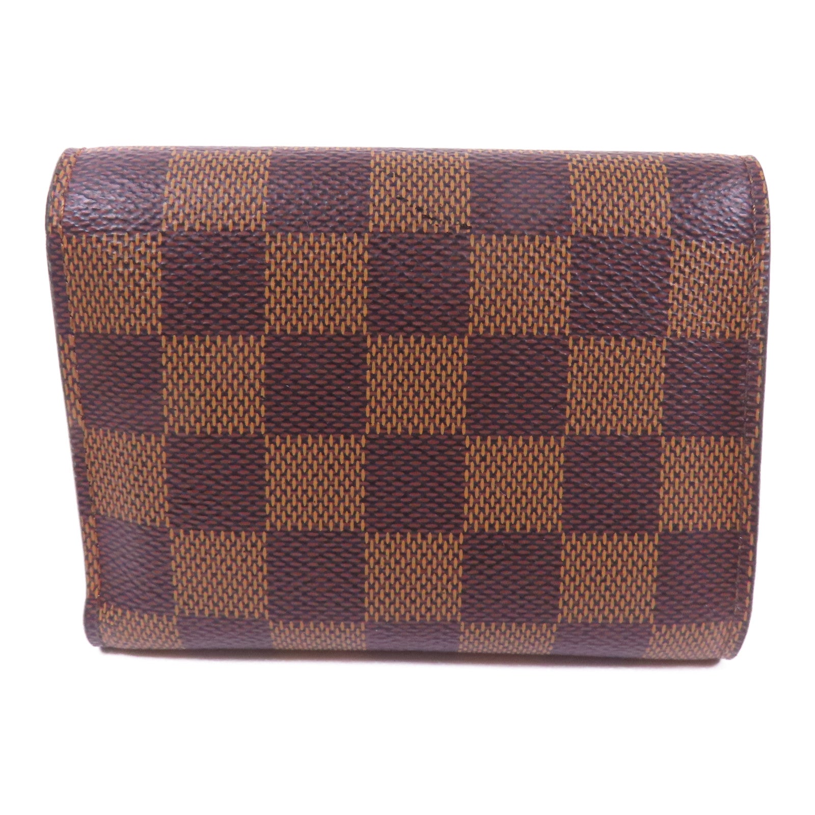 LOUIS VUITTON Damier Victorine Wallet金扣銀包