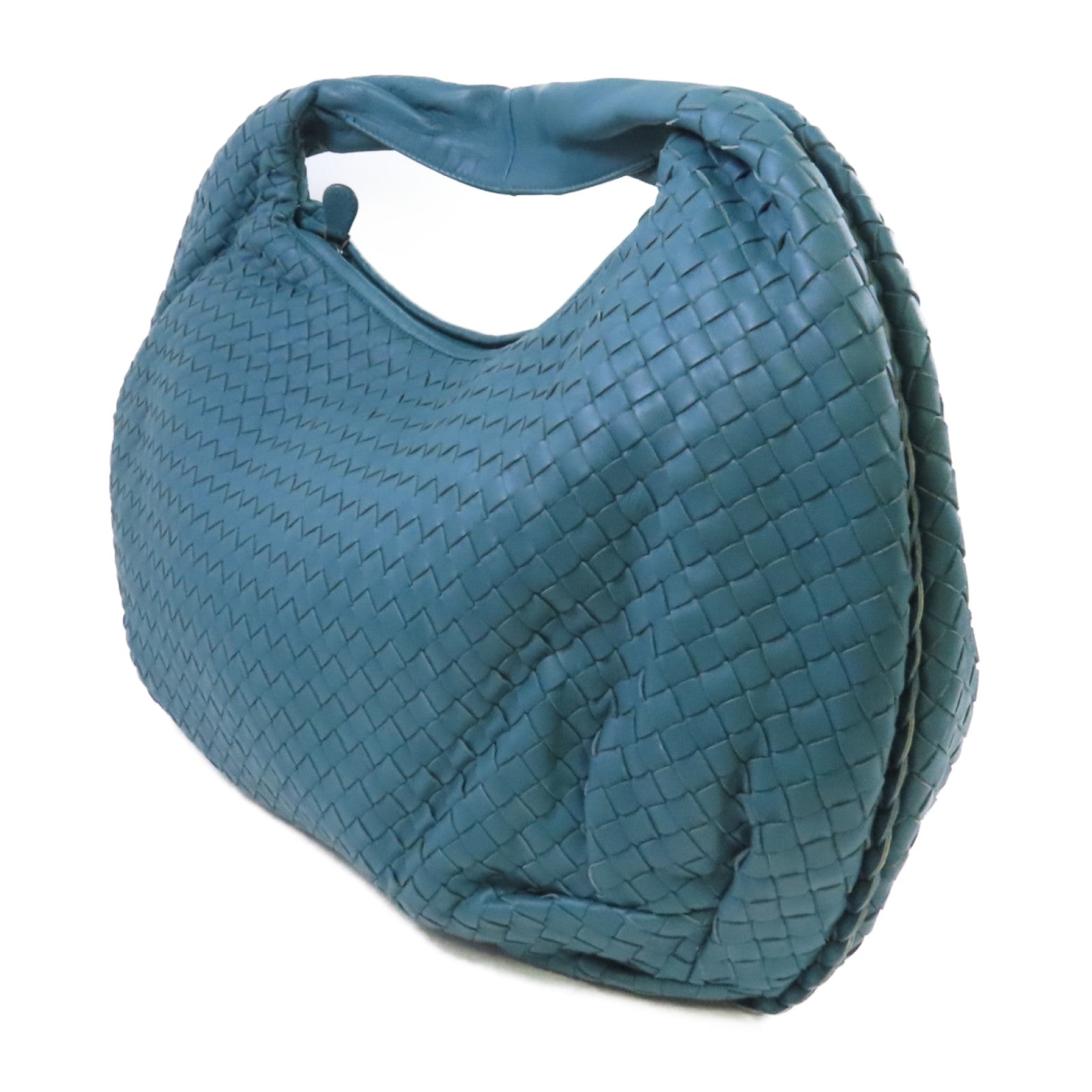 BOTTEGA VENETA 織紋皮革Intrecciato Shoulder Bag肩背袋綠色