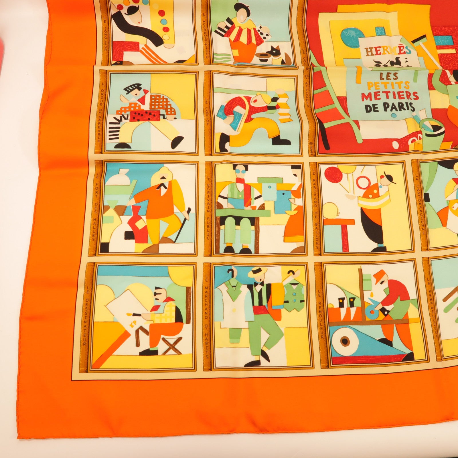 HERMES 絲質Scarf 90X90絲巾