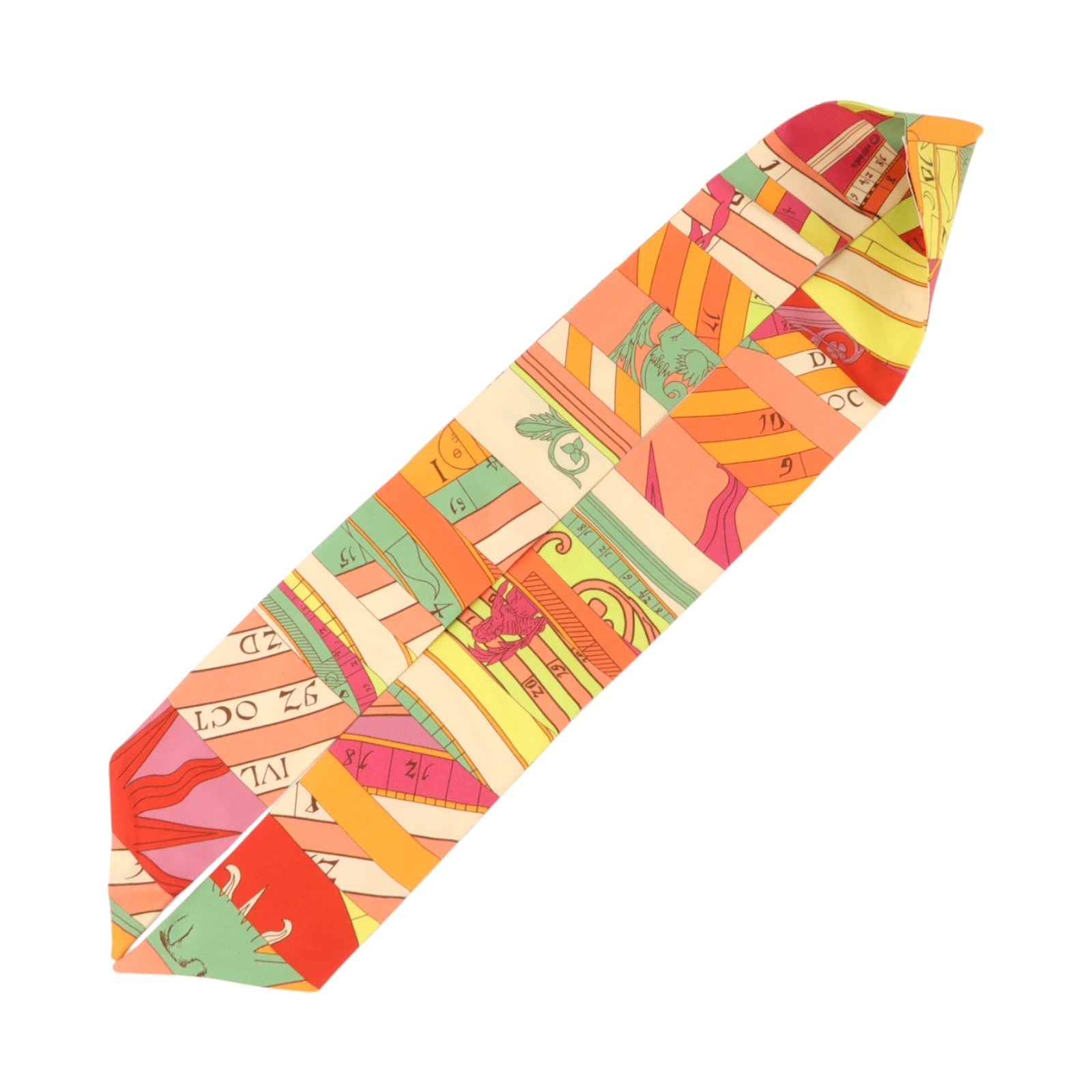 HERMES 絲質Twilly絲巾