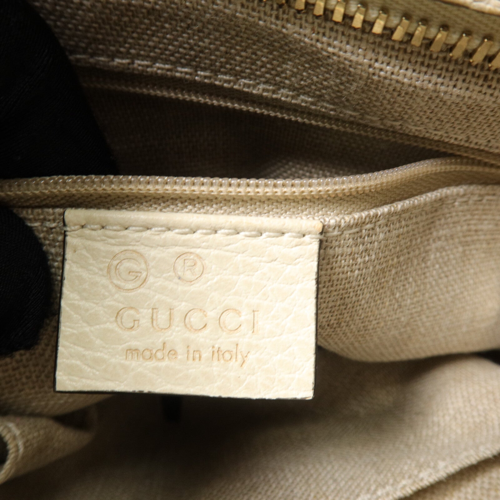 GUCCI 帆布2 Way Bag手挽肩背兩用袋妝