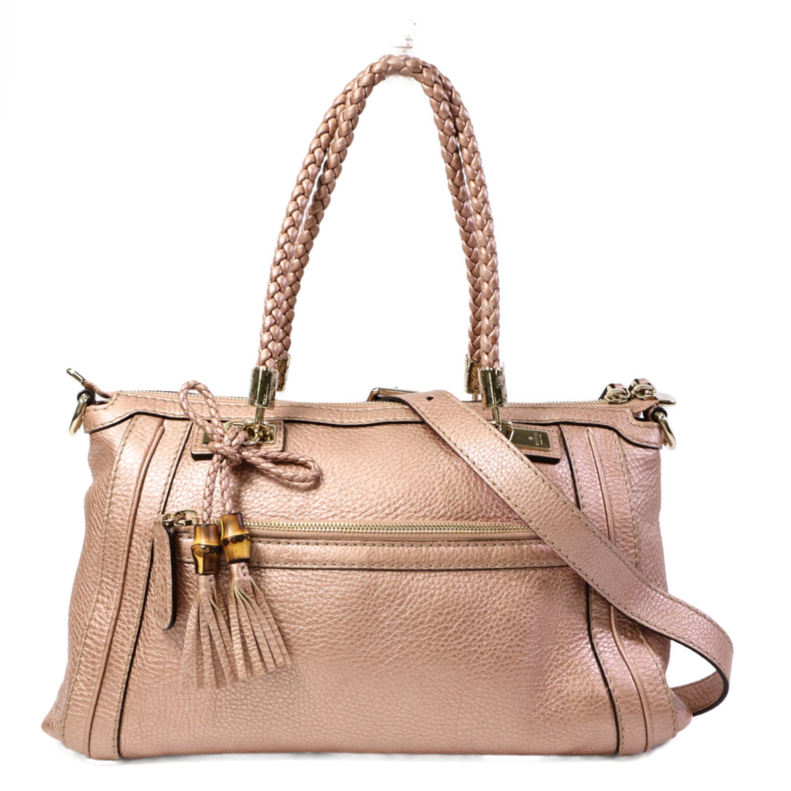 GUCCI 牛皮皮革2 Way Shoulder Bag手挽肩背兩用袋