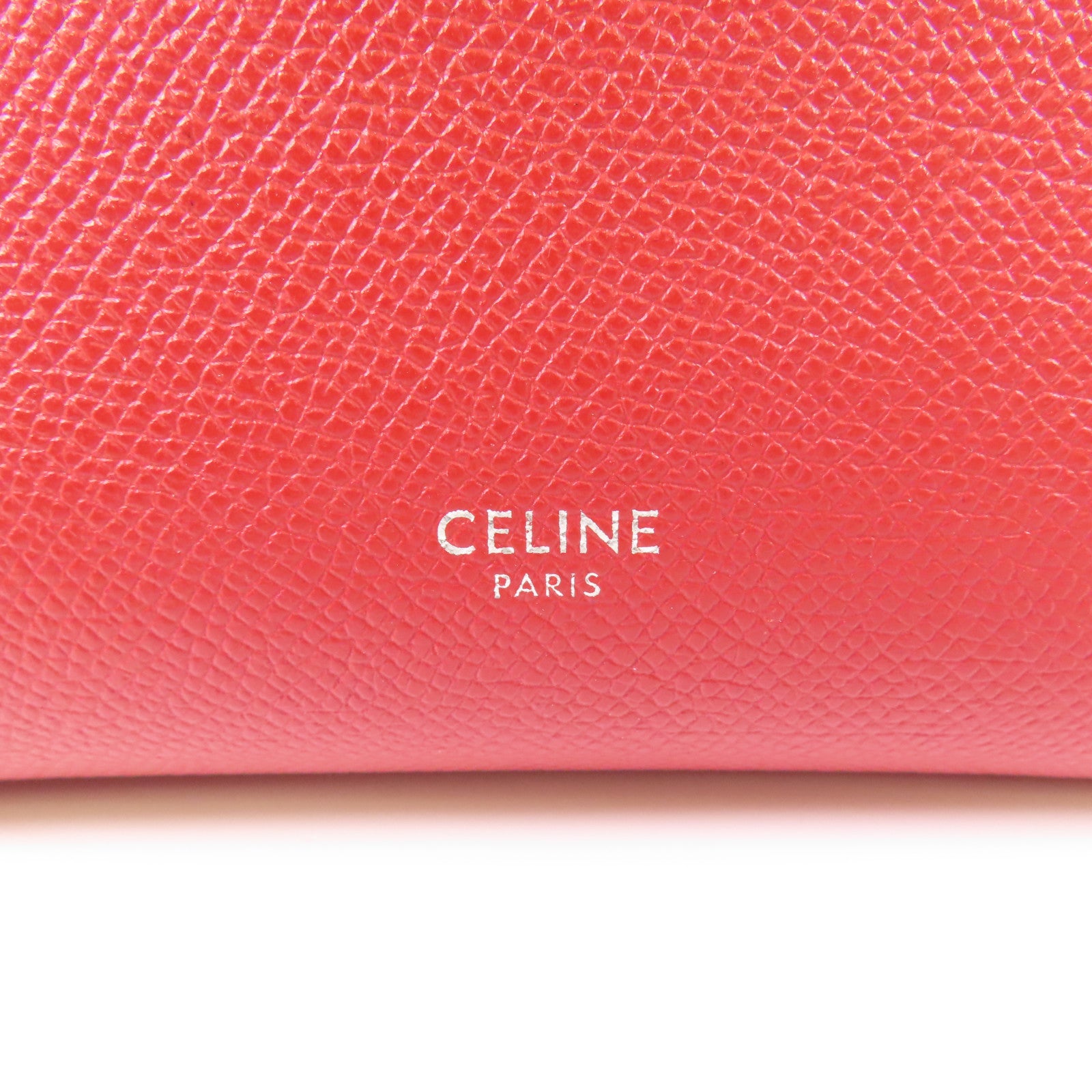 CELINE 牛皮皮革Belt Bag銀扣手挽肩背兩用袋