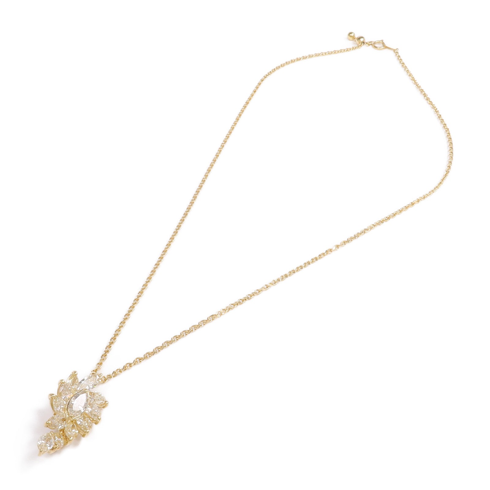 JEWELRY 18K黃金Diamond Necklace鑽石項鍊