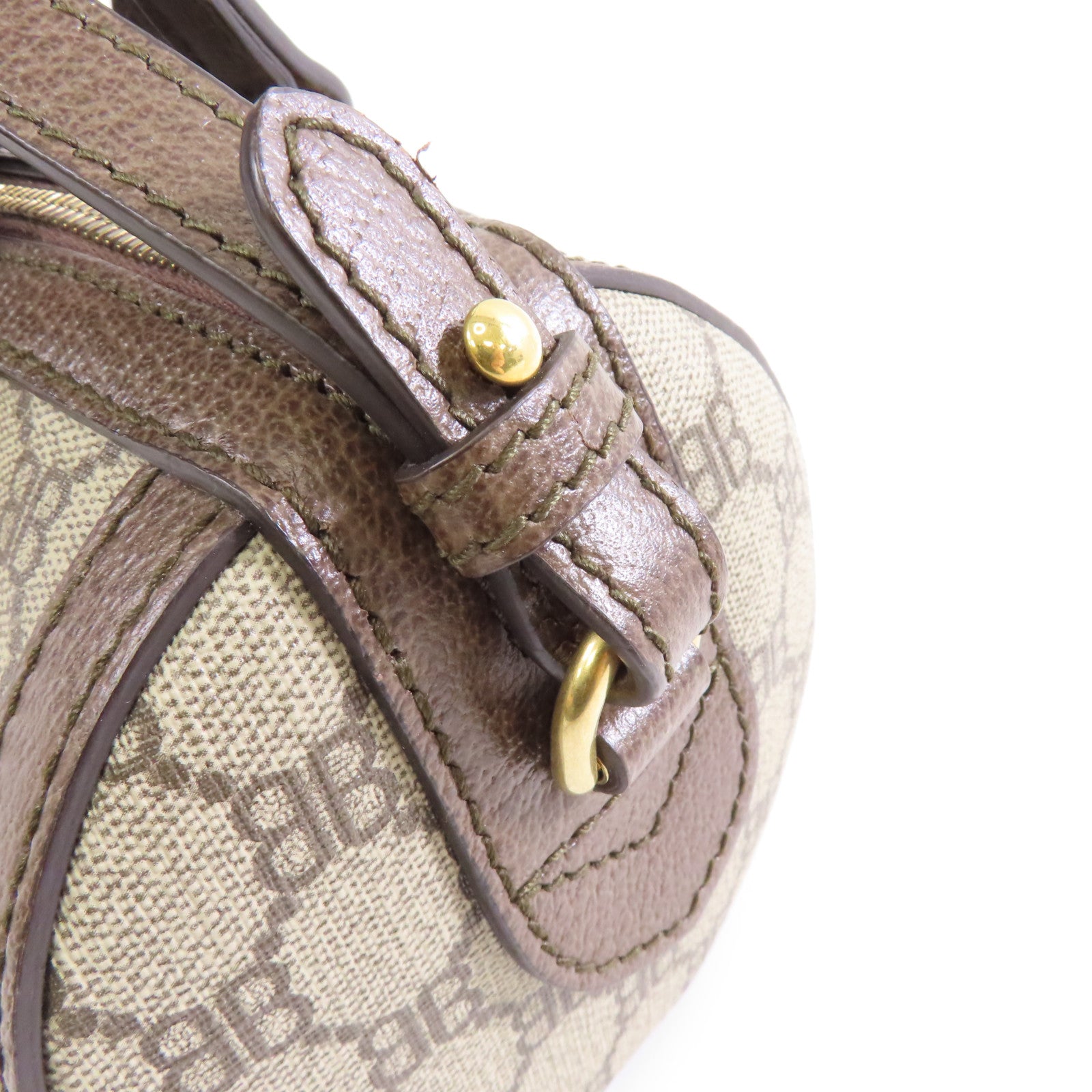 BALENCIAGA 塗層帆布The Hacker Project 2 Way Shoulder金扣手挽肩背兩用袋啡色