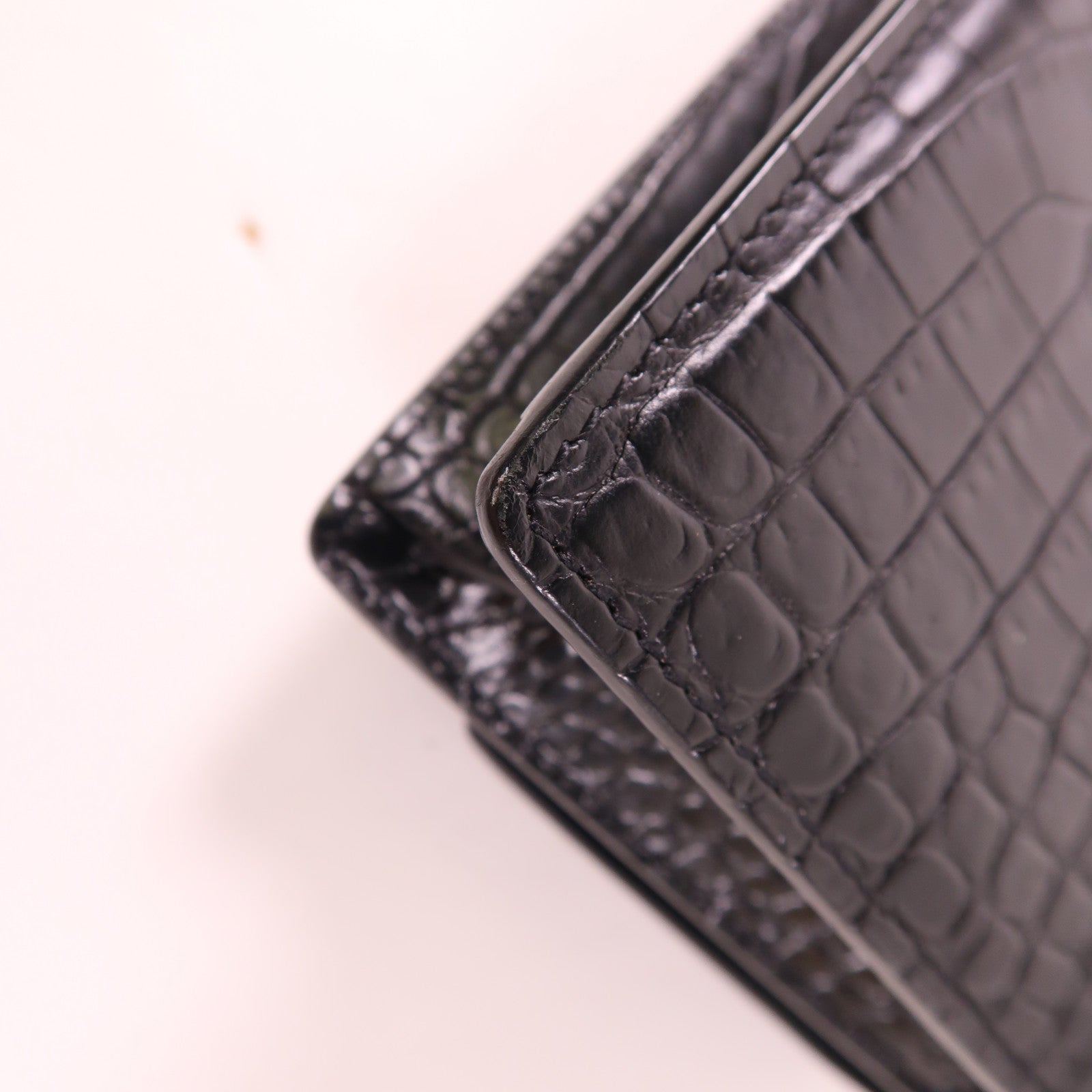 SAINT LAURENT 牛皮皮革Sunset Mini銀扣鏈帶肩背袋