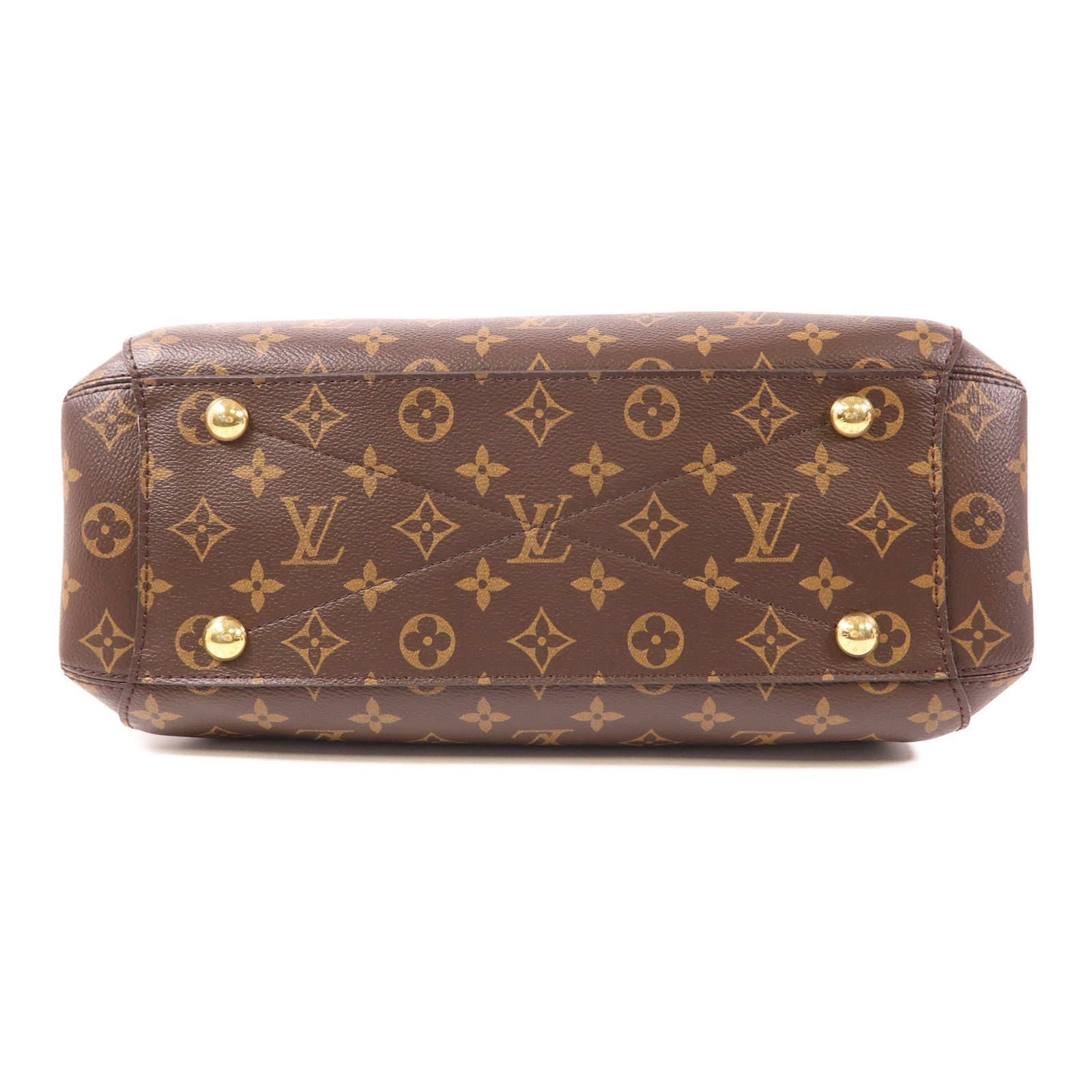 LOUIS VUITTON Monogram Montaigne MM金扣手挽肩背兩用袋