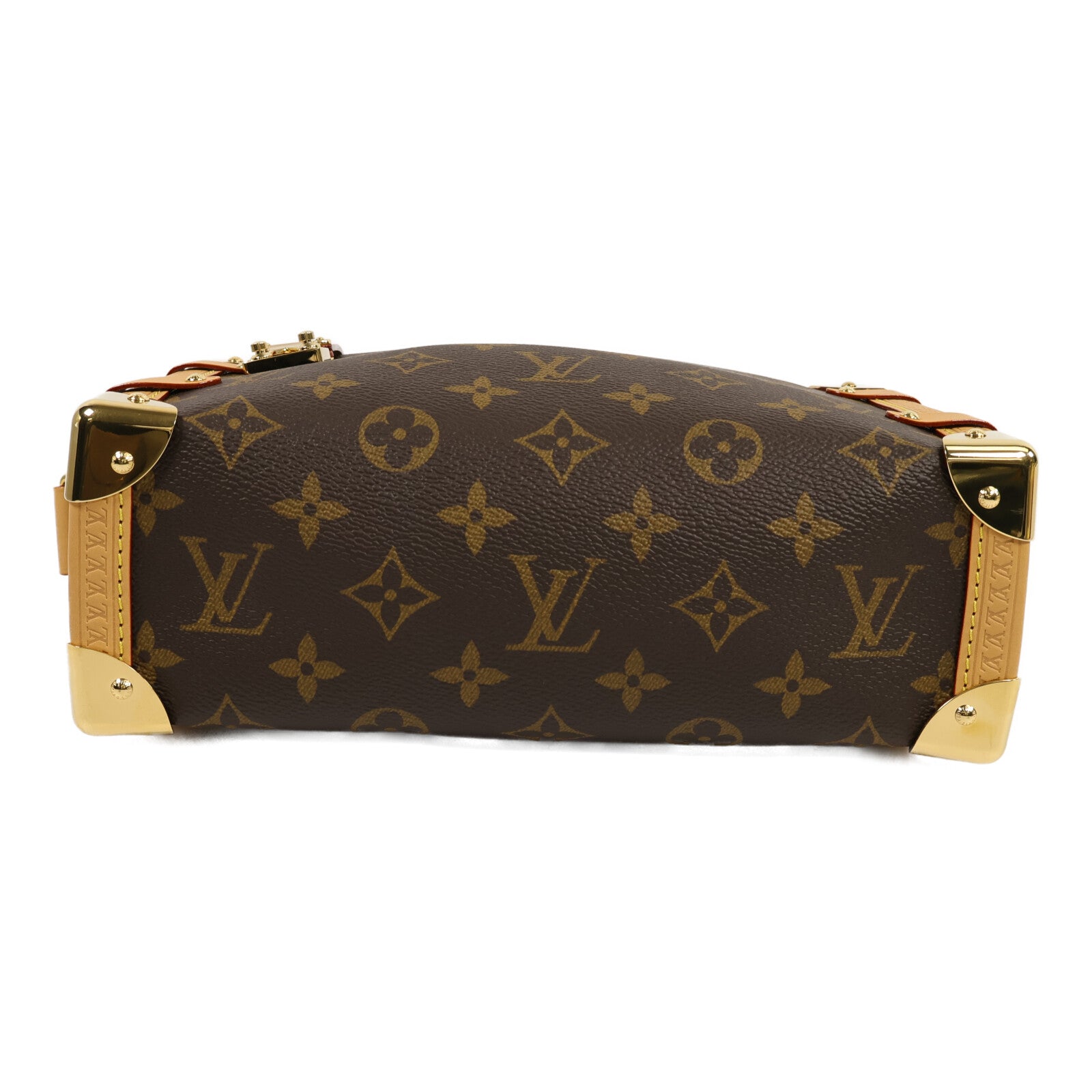 LOUIS VUITTON Monogram Side Trunk MM 手挽肩背兩用袋
