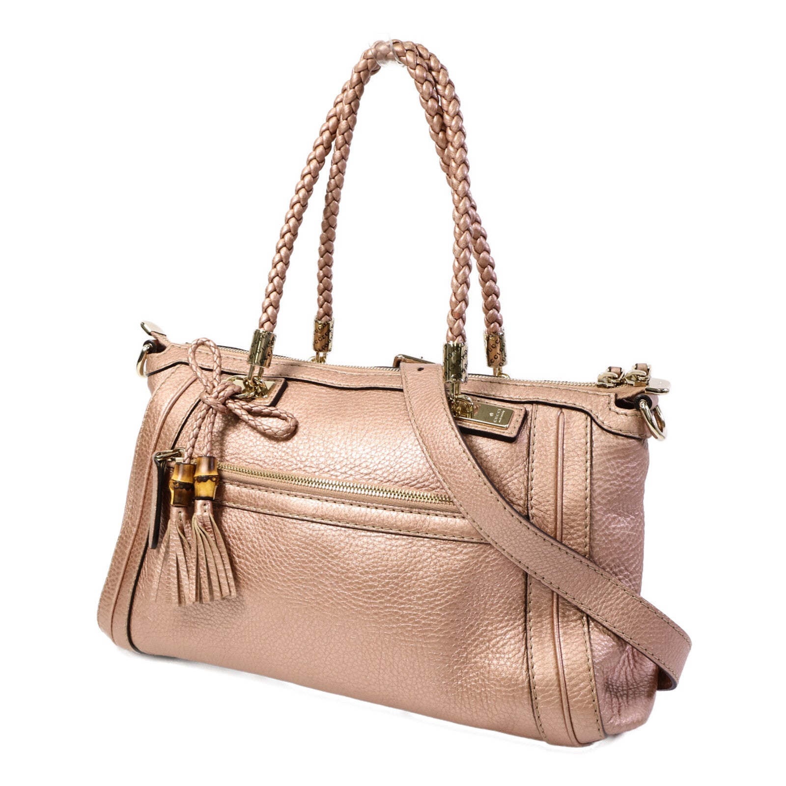 GUCCI 牛皮皮革2 Way Shoulder Bag手挽肩背兩用袋