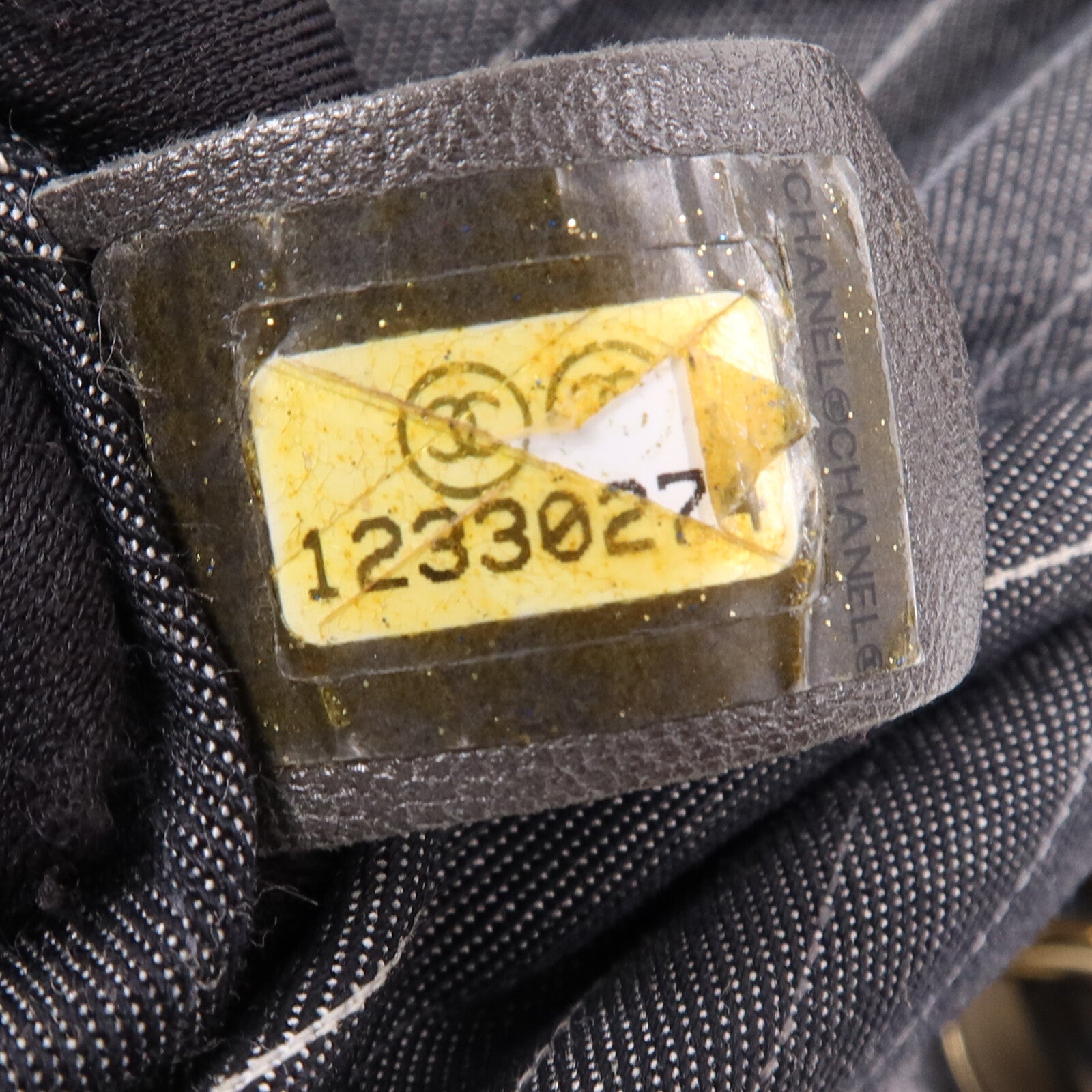 CHANEL 牛皮皮革Tote Bag金扣鏈帶肩背袋