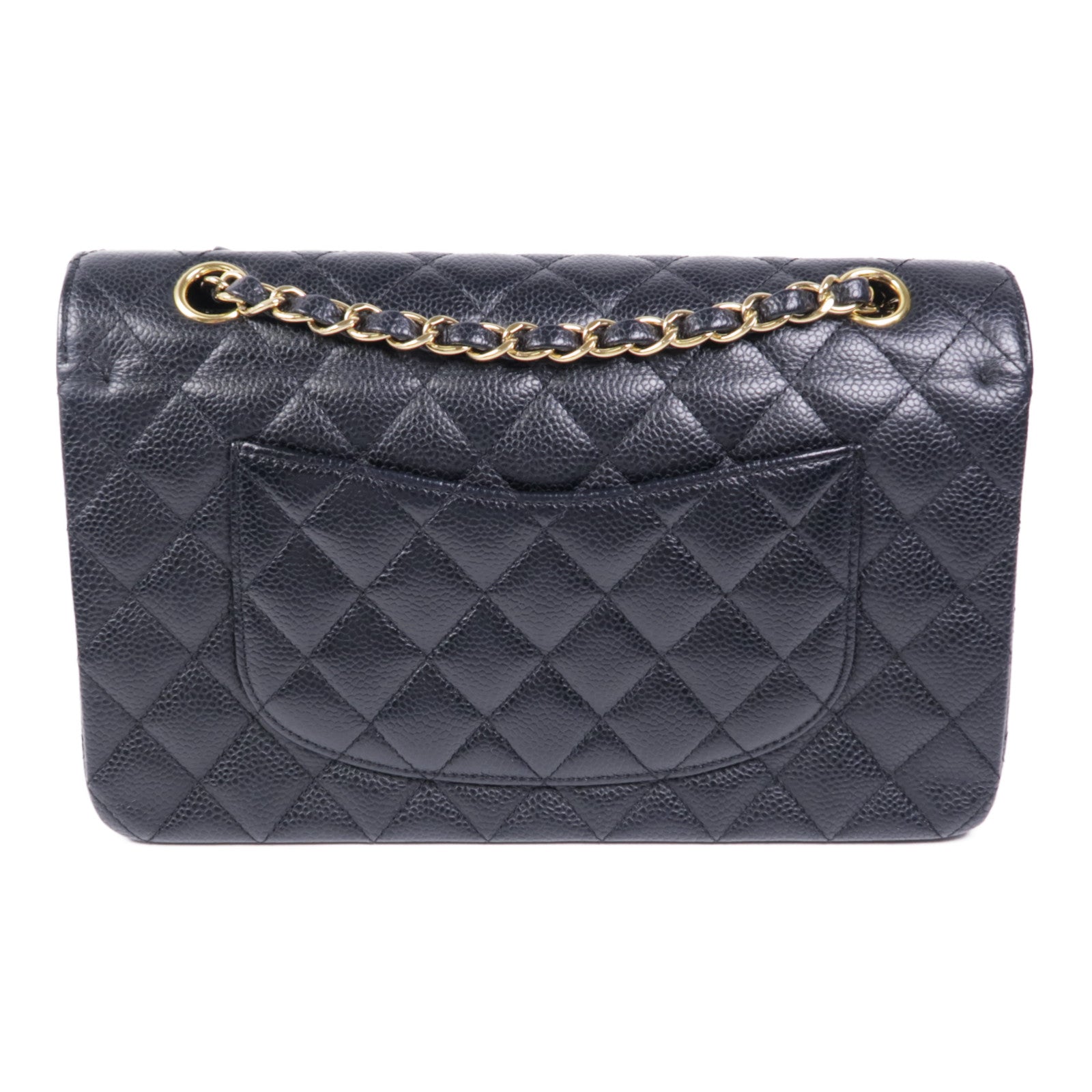 CHANEL 牛皮皮革Classic 25金扣鏈帶肩背袋