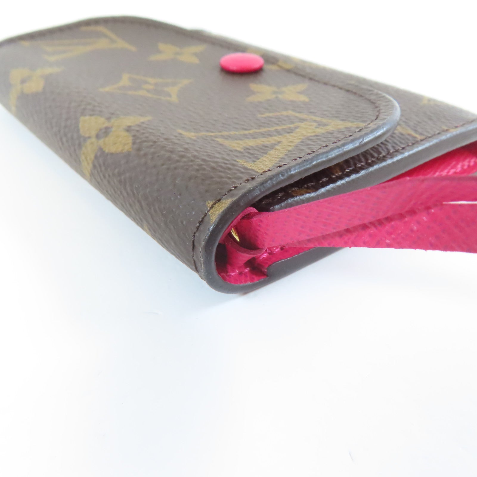 LOUIS VUITTON Monogram Rosalie Coin Purse金扣零錢包啡色